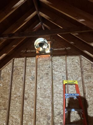 Attic Fan Replacement 