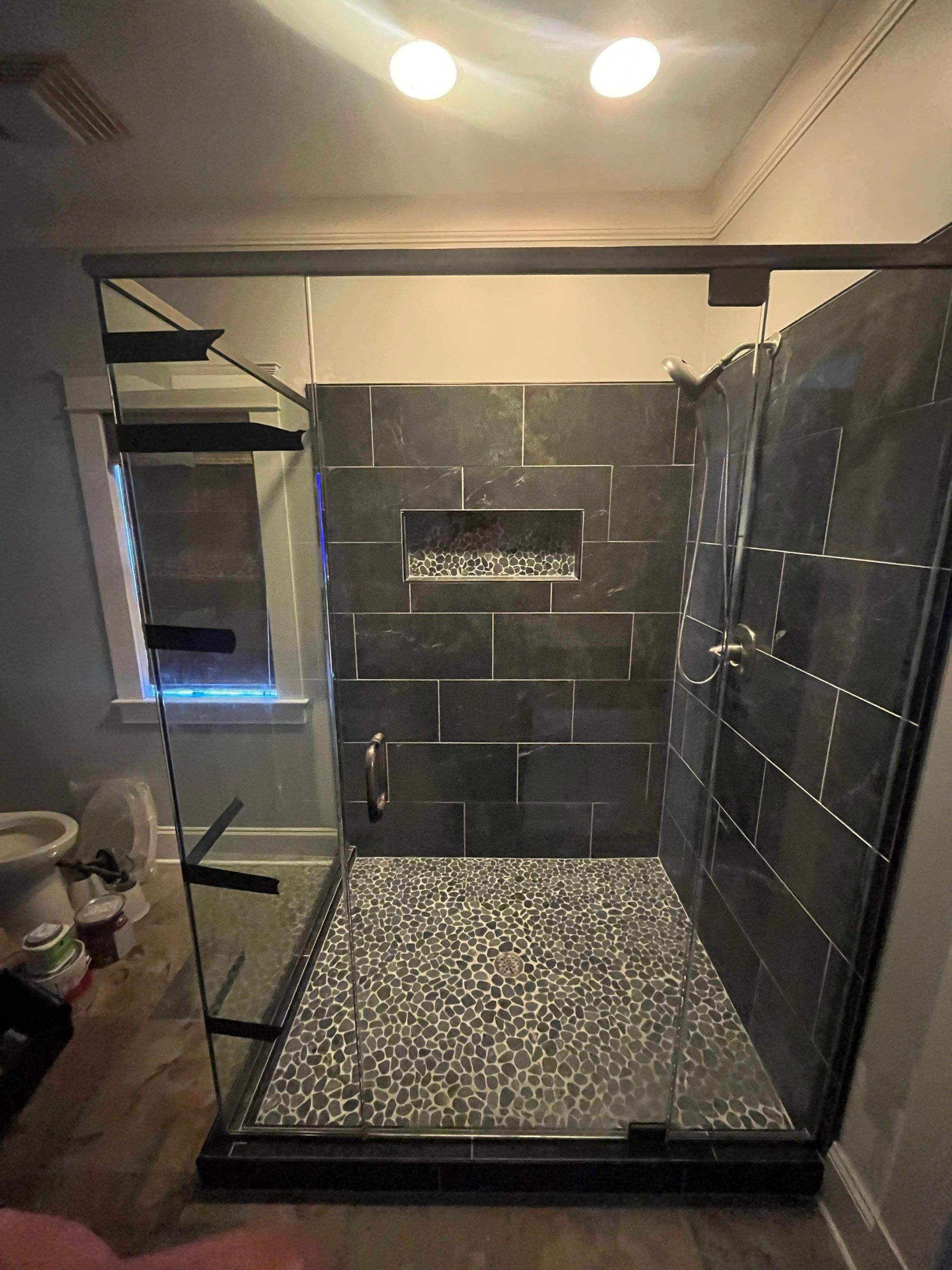 Shower Pictures by Custom Glass Service