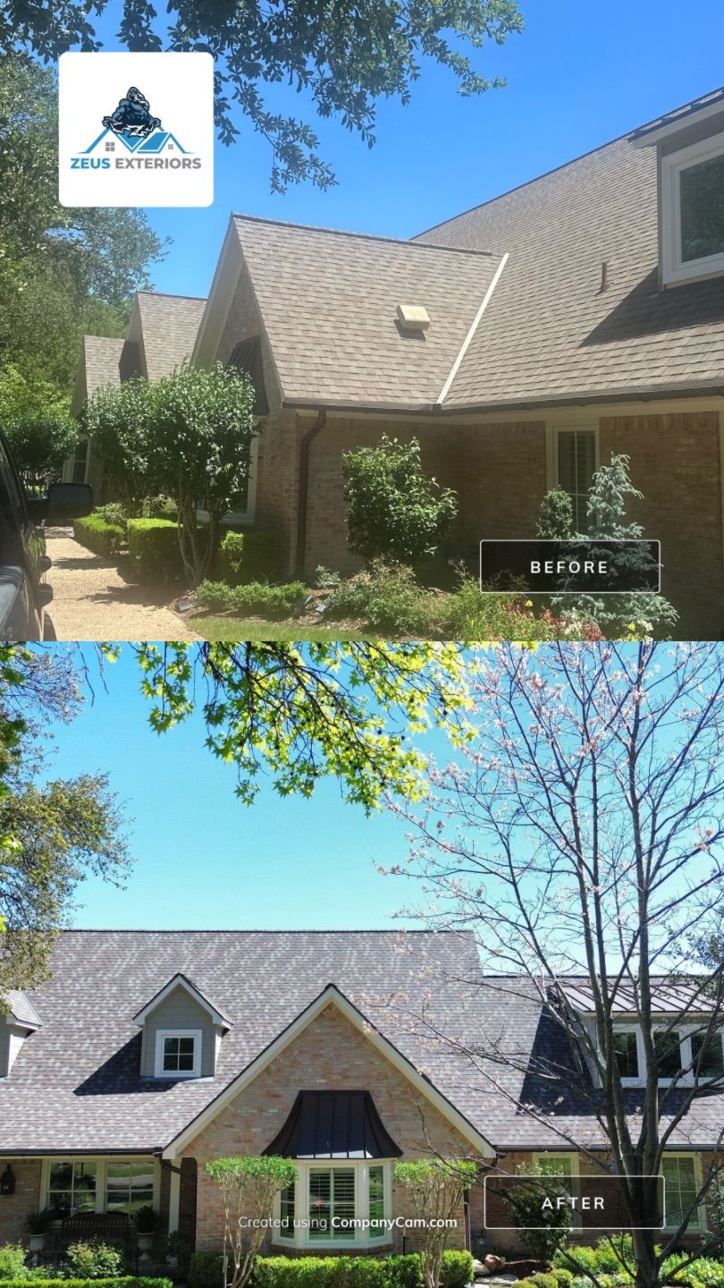 Project in Dallas by Zeus Exteriors