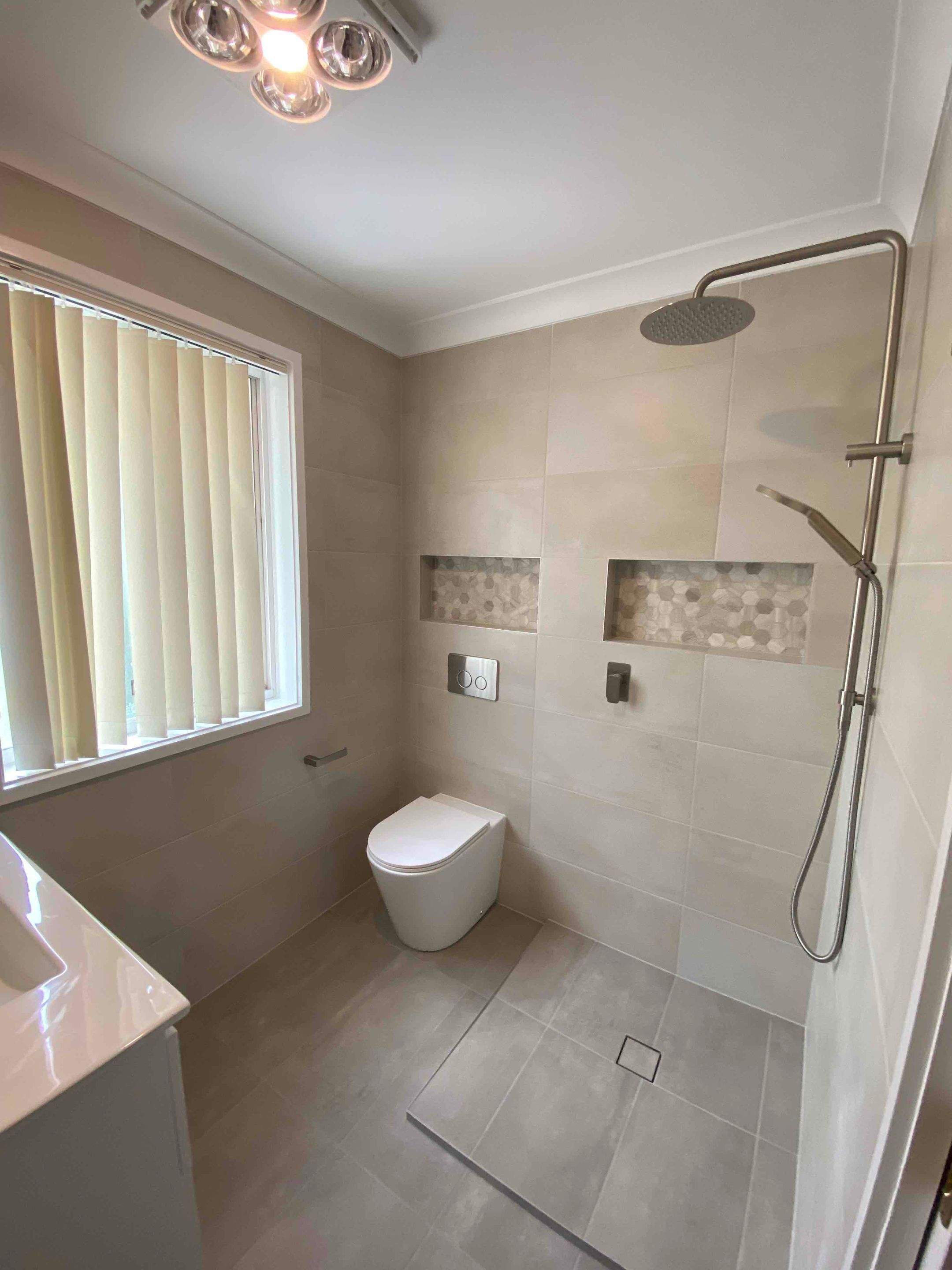 Double Bathroom & Double Toilet Renovation by Re-seal Bathrooms