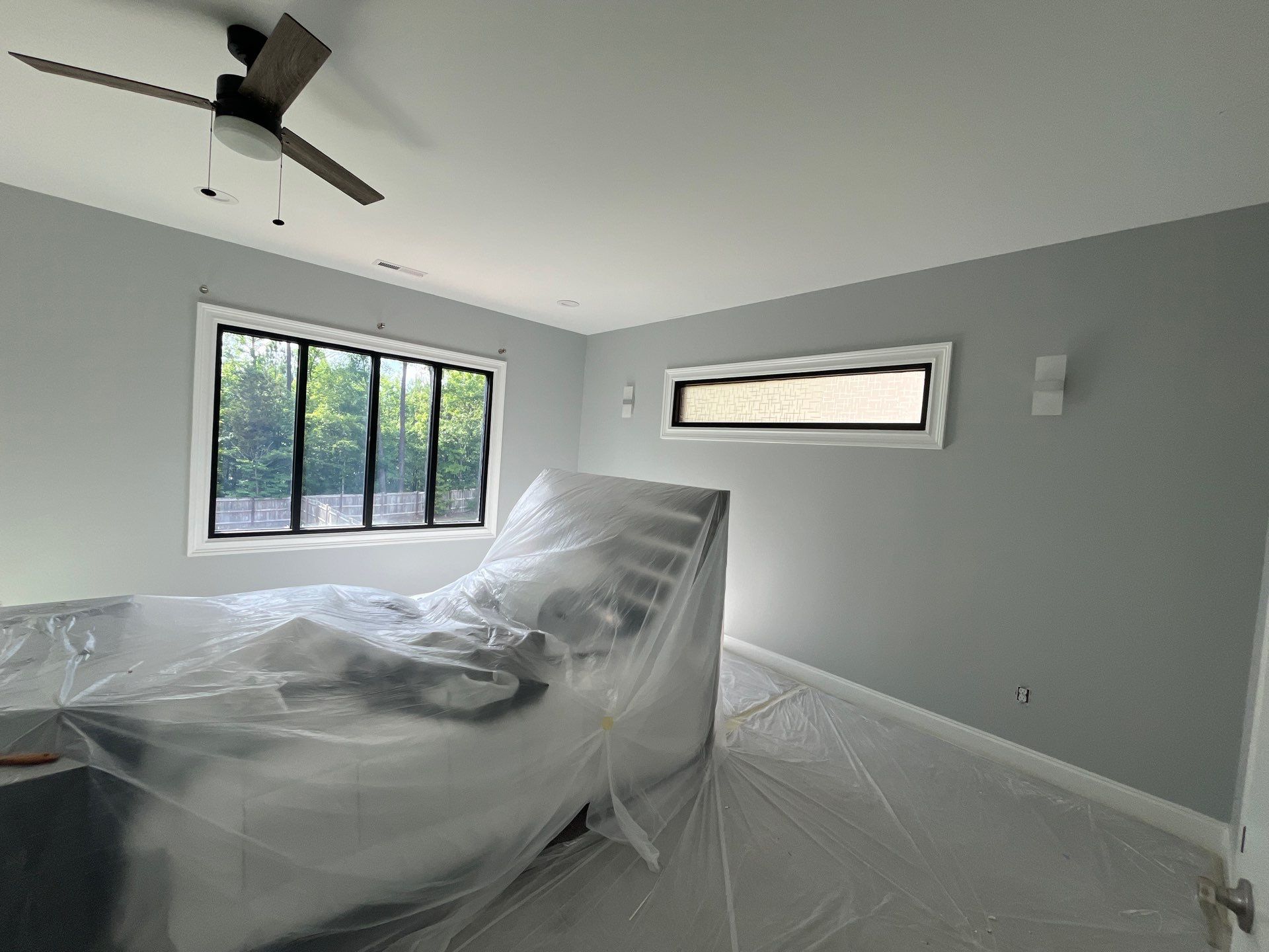 Interior Fresh Coat of paint & Deck stain by GonzalezPainters & Contractors Inc