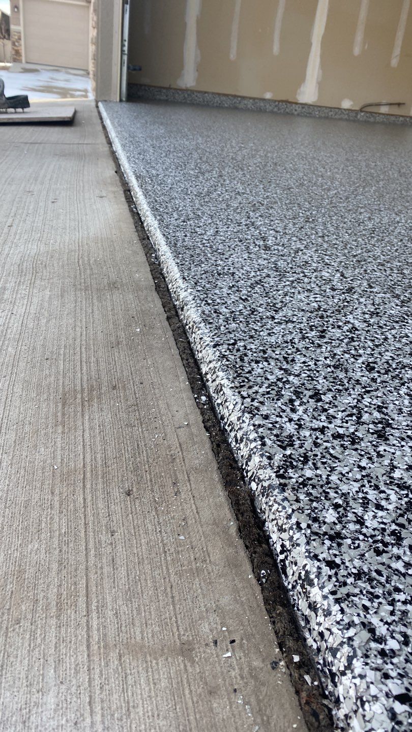 Garage using Domino  by Select Painting, Coatings & Garage Cabinets