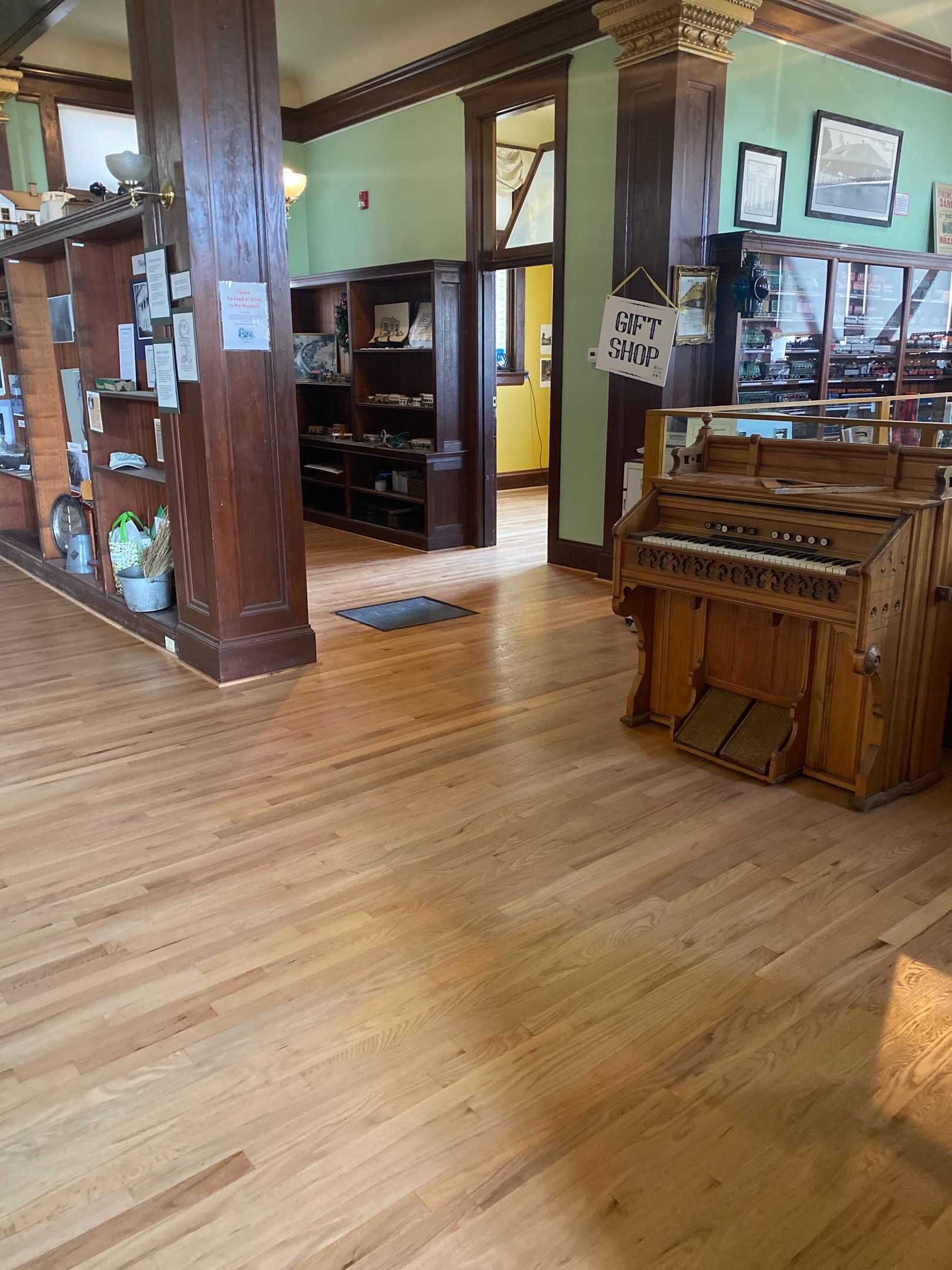 Carnegie Museum Roseville Refinish by Footprints Floors South Sacramento