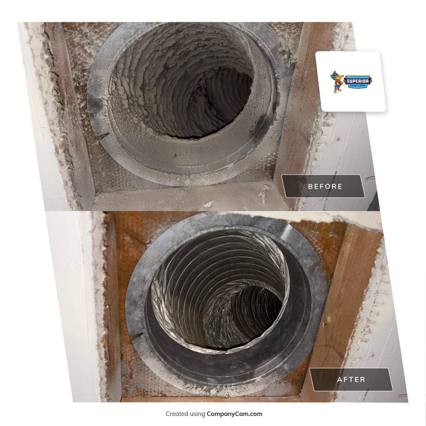 Air Duct Cleaning With a Vacuum Truck in Cranberry Twp, PA by Superior Air Duct Cleaning