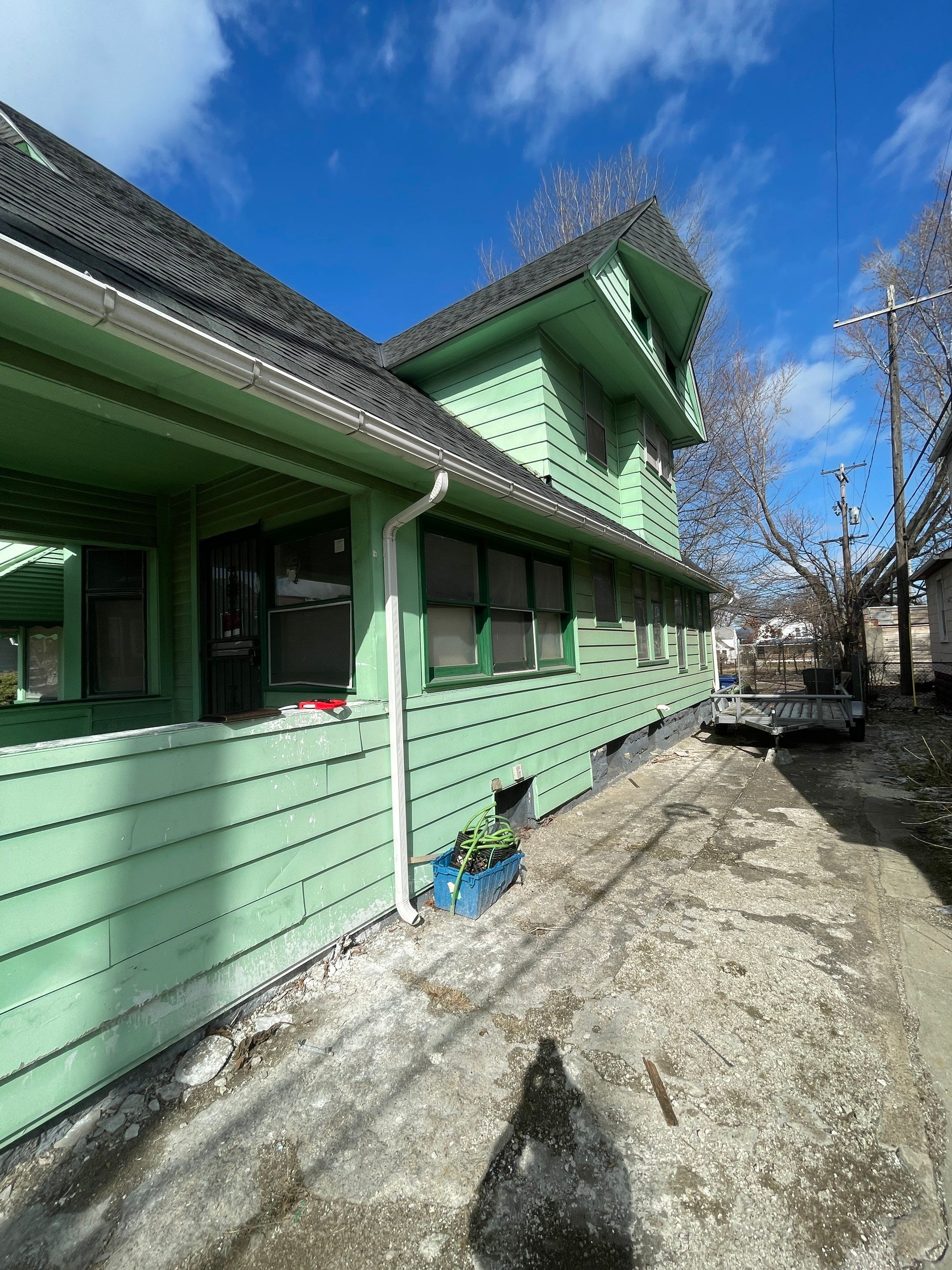 Exterior Painting using Benjamin Moore Element Guard by Callaway Contracting LLC