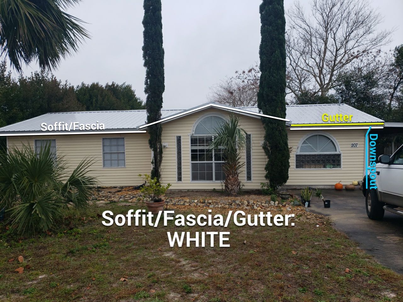 Soffit, Fascia, and Seamless Gutter Installation by Gutter Professors