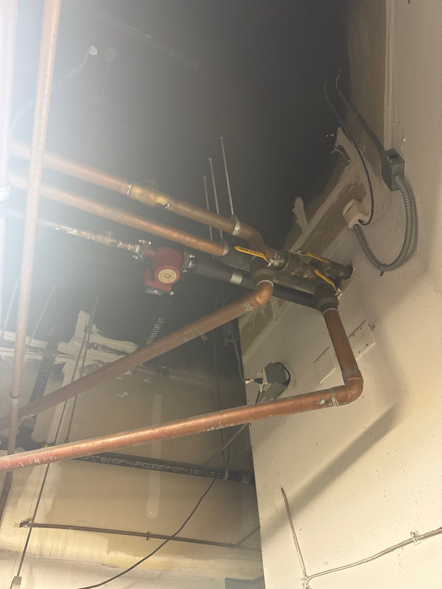 Piping & Water Heater Inspection.  by Us Plumbing 