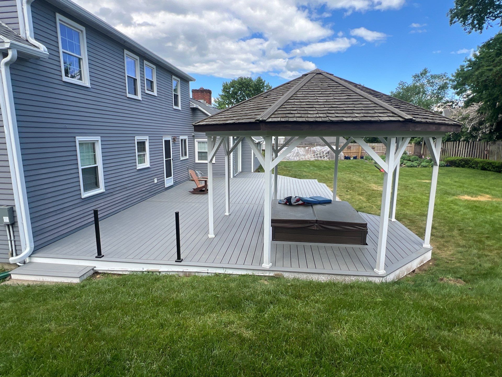 Deck Repair using Trex Select Decking by Chagnon Building & Remodeling LLC
