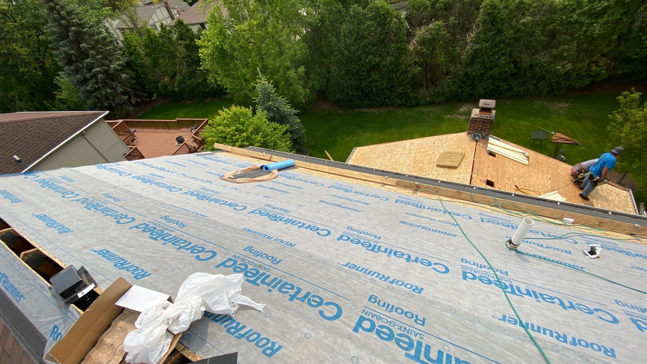 Roof Replacement using CertainTeed Landmark by 180 Contractors