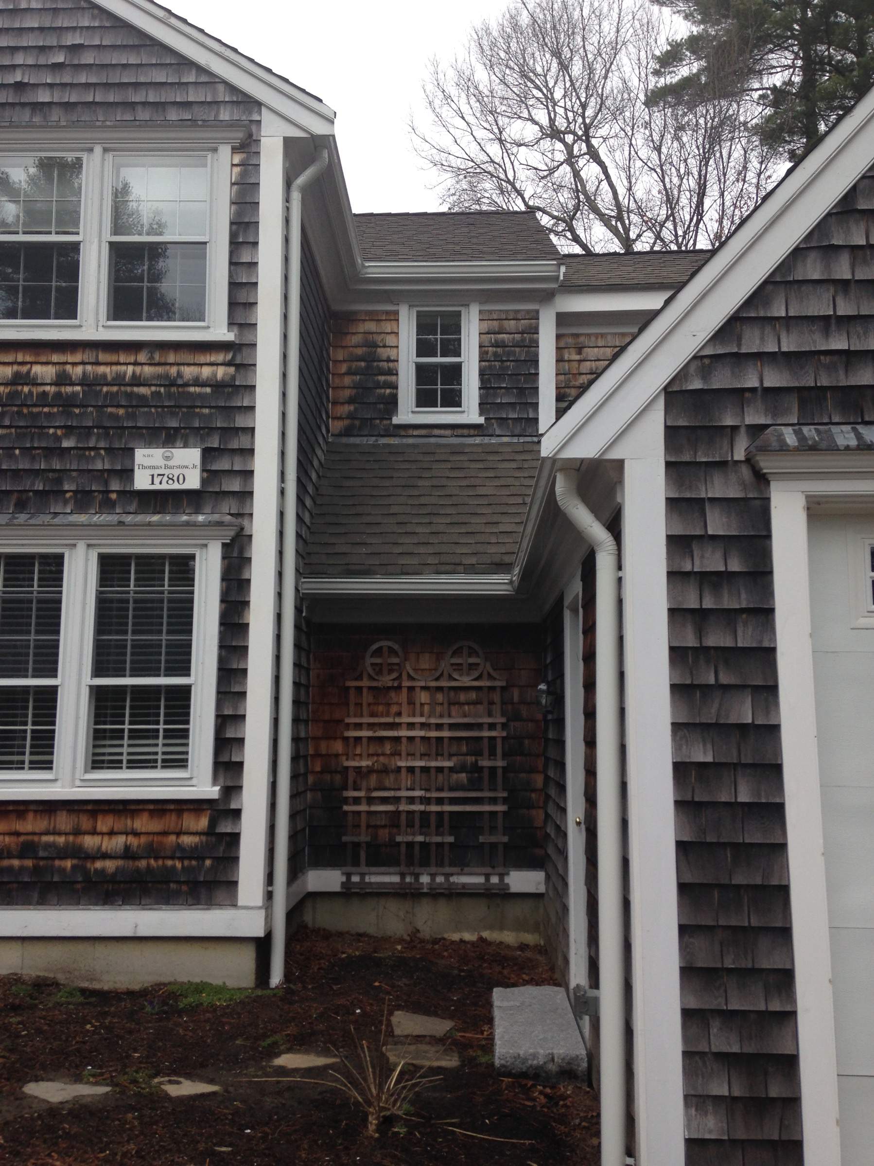 Seamless Aluminum Gutter on Historic Home-Norwell, MA by Gutter Pro Enterprises