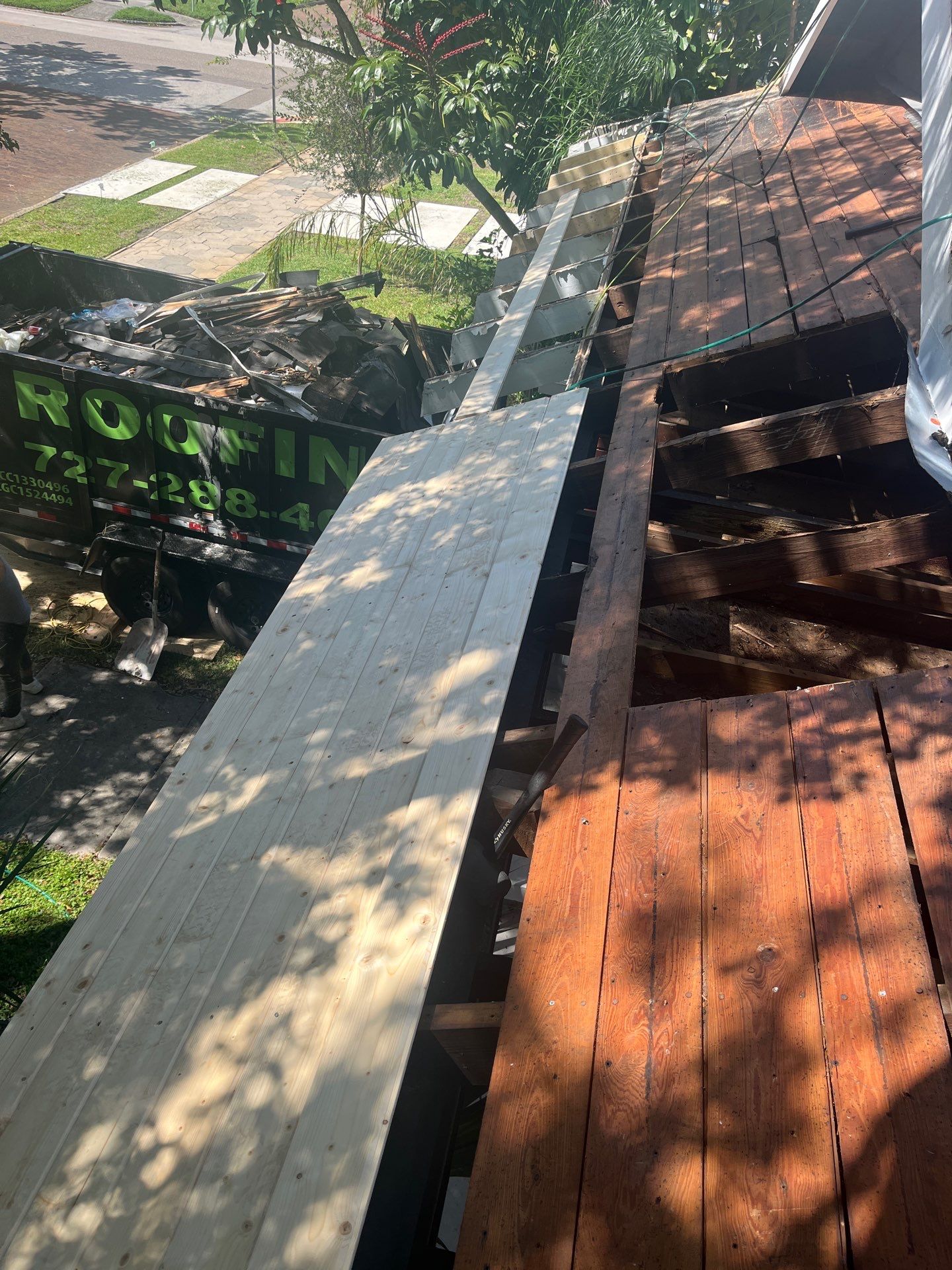 Project in St. Petersburg 33713 by Mitchell Roofing Company LLC 