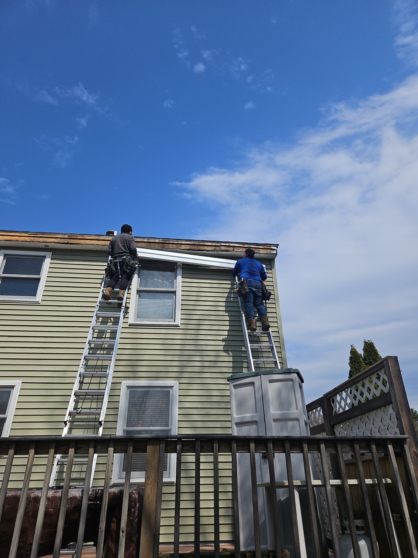 Roof Repair & Fascia Trim Work in Lowell, MA by Mighty Dog Roofing of Greater Middlesex County