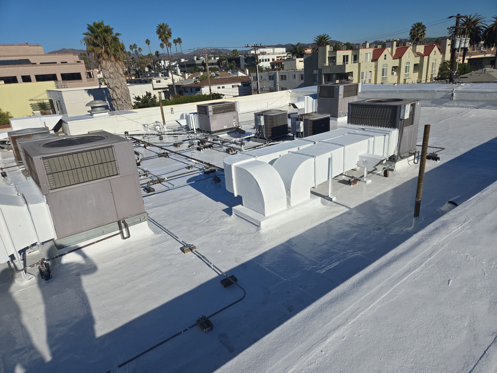 Pre-school in Santa Monica - Waterproofed with ASC Silicone Membrane System by Hull Brothers Roofing
