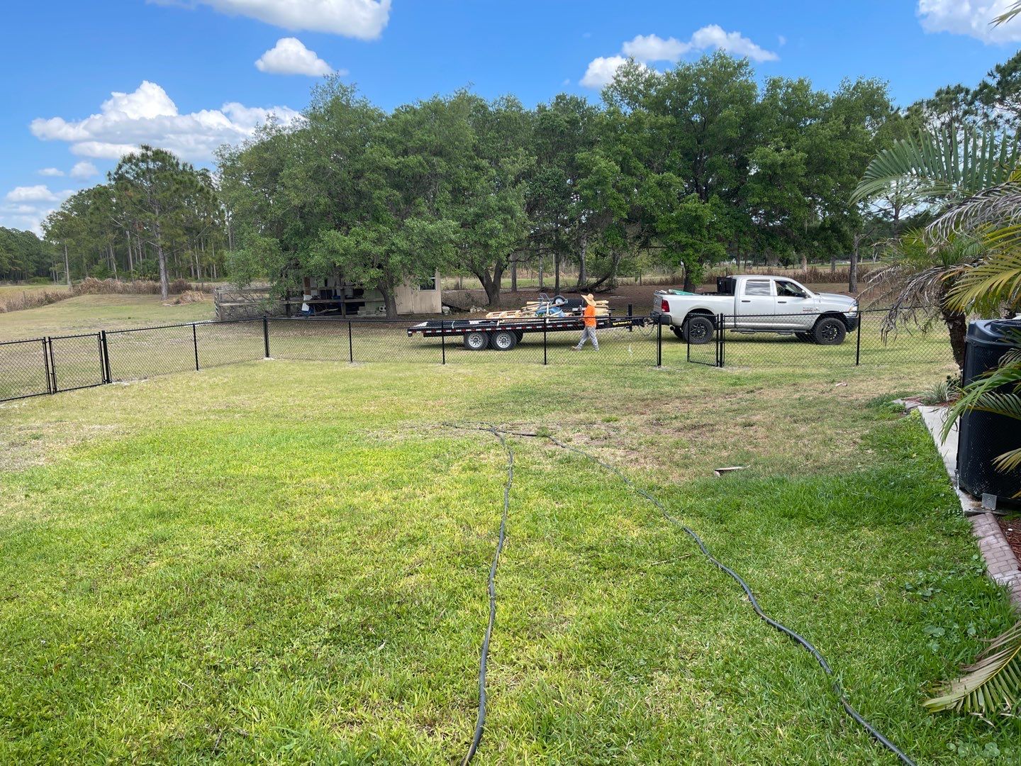North Port, FL 4ft. Tall Black Chain-link Fence by Asap fence and gates, LLC