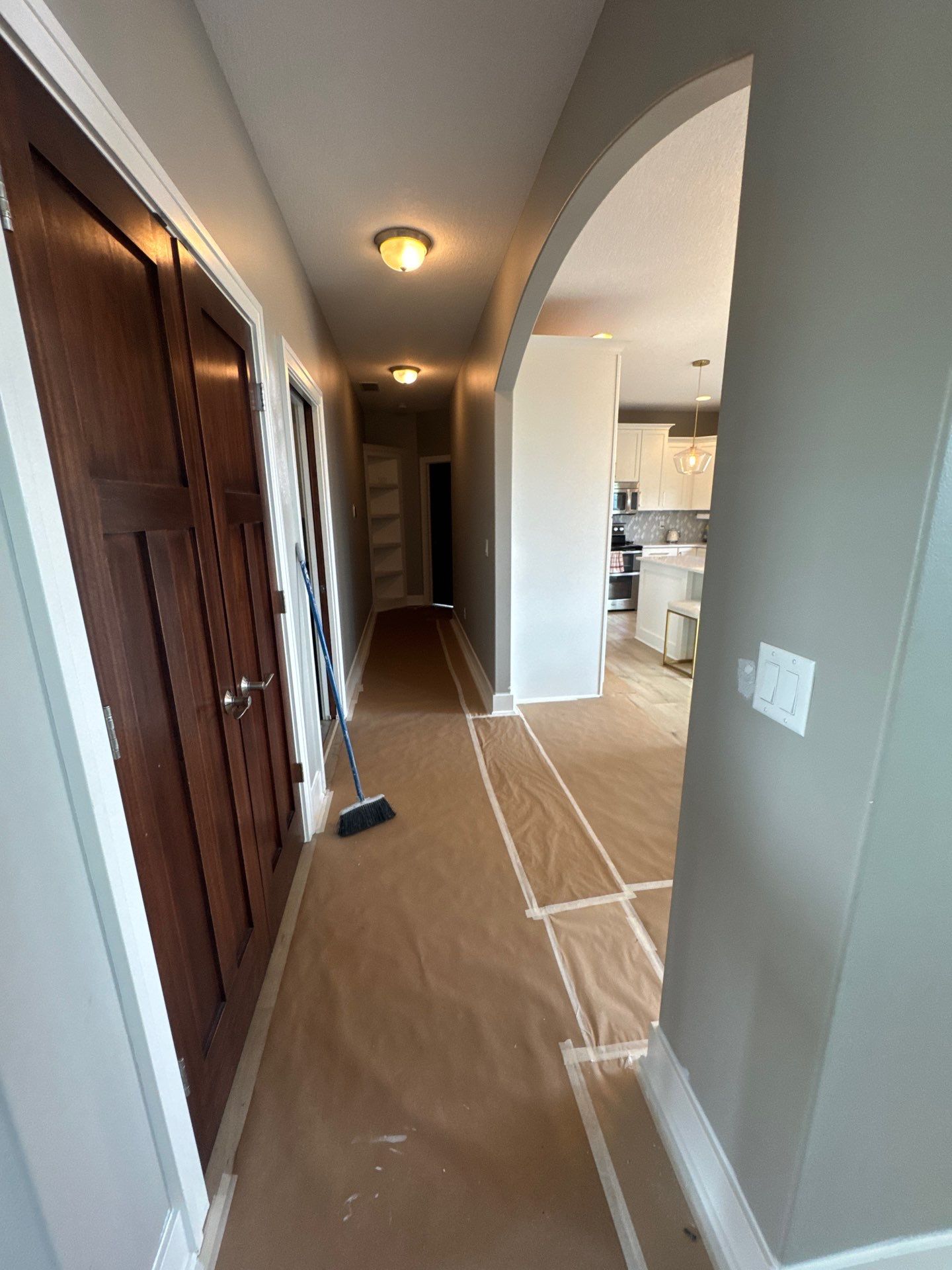 Interior Repaint walls and Baseboards with Color Change by Midwest Paint LLC