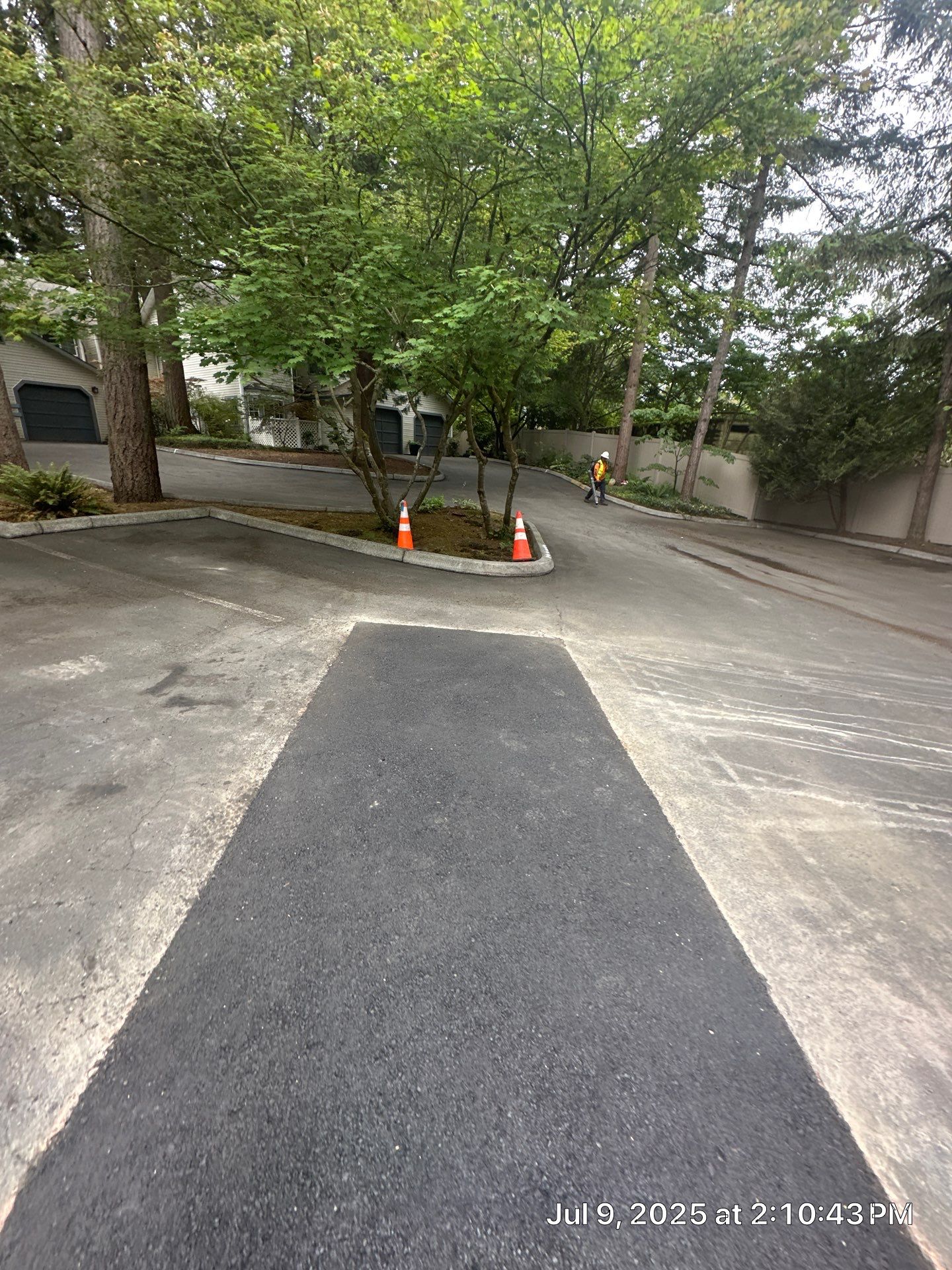 Curb Repaint | Seattle  by Jireh Asphalt & Concrete Inc 