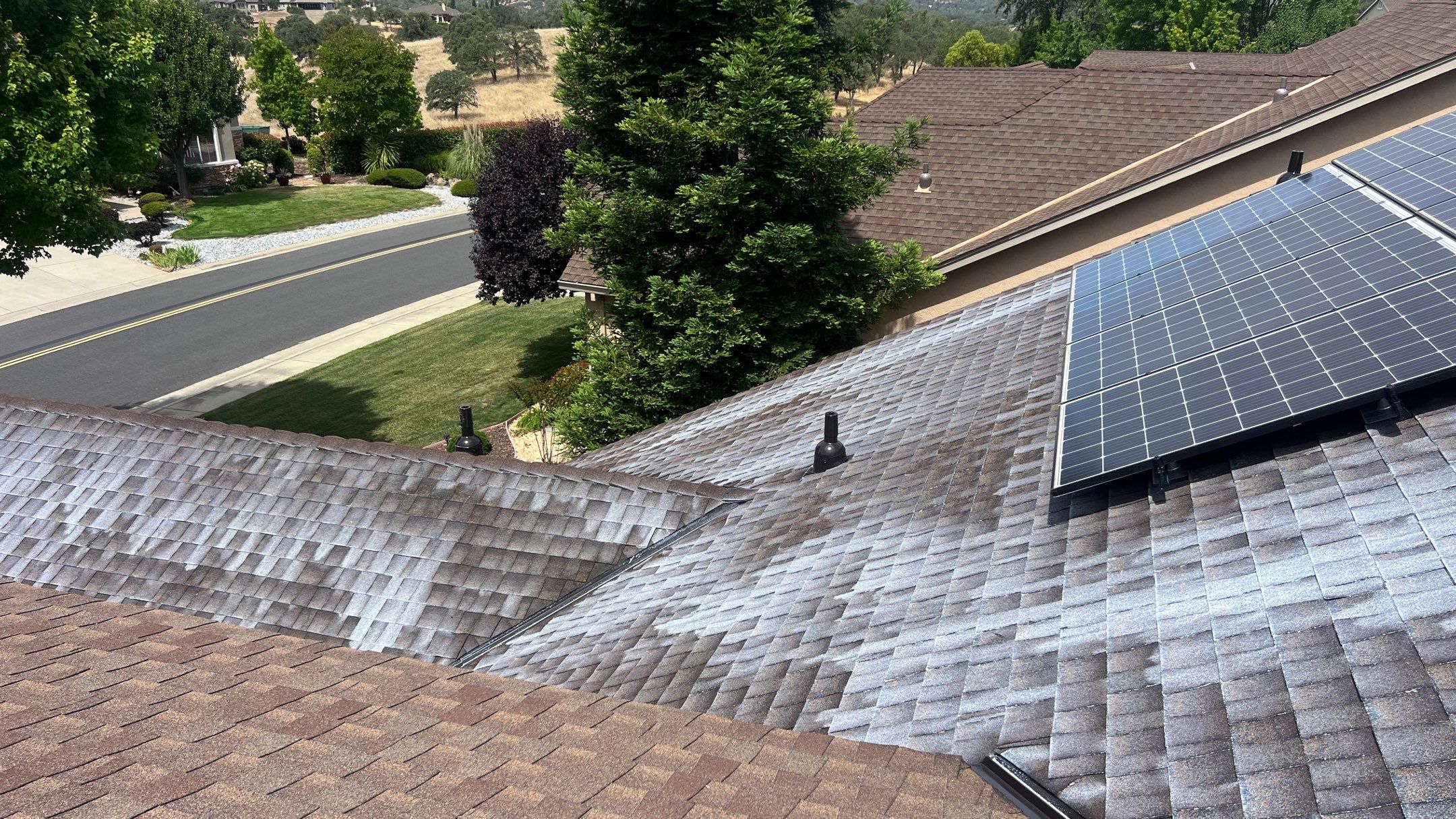 Roof Rejuvenation using Roof Maxx Treatment by Roof Maxx of Folsom