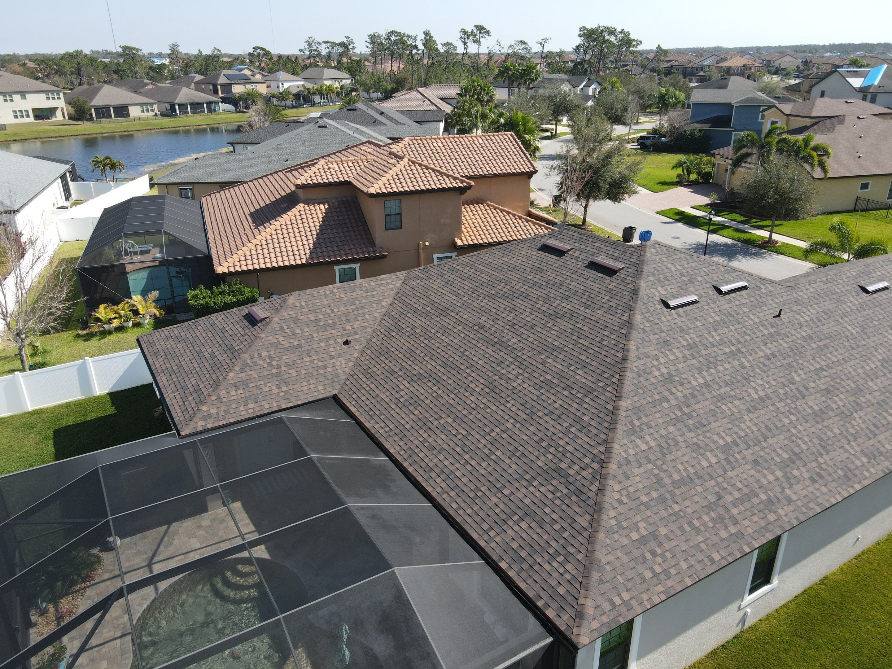 Roof Replacement in Riverview, FL. by Steadfast Roofing