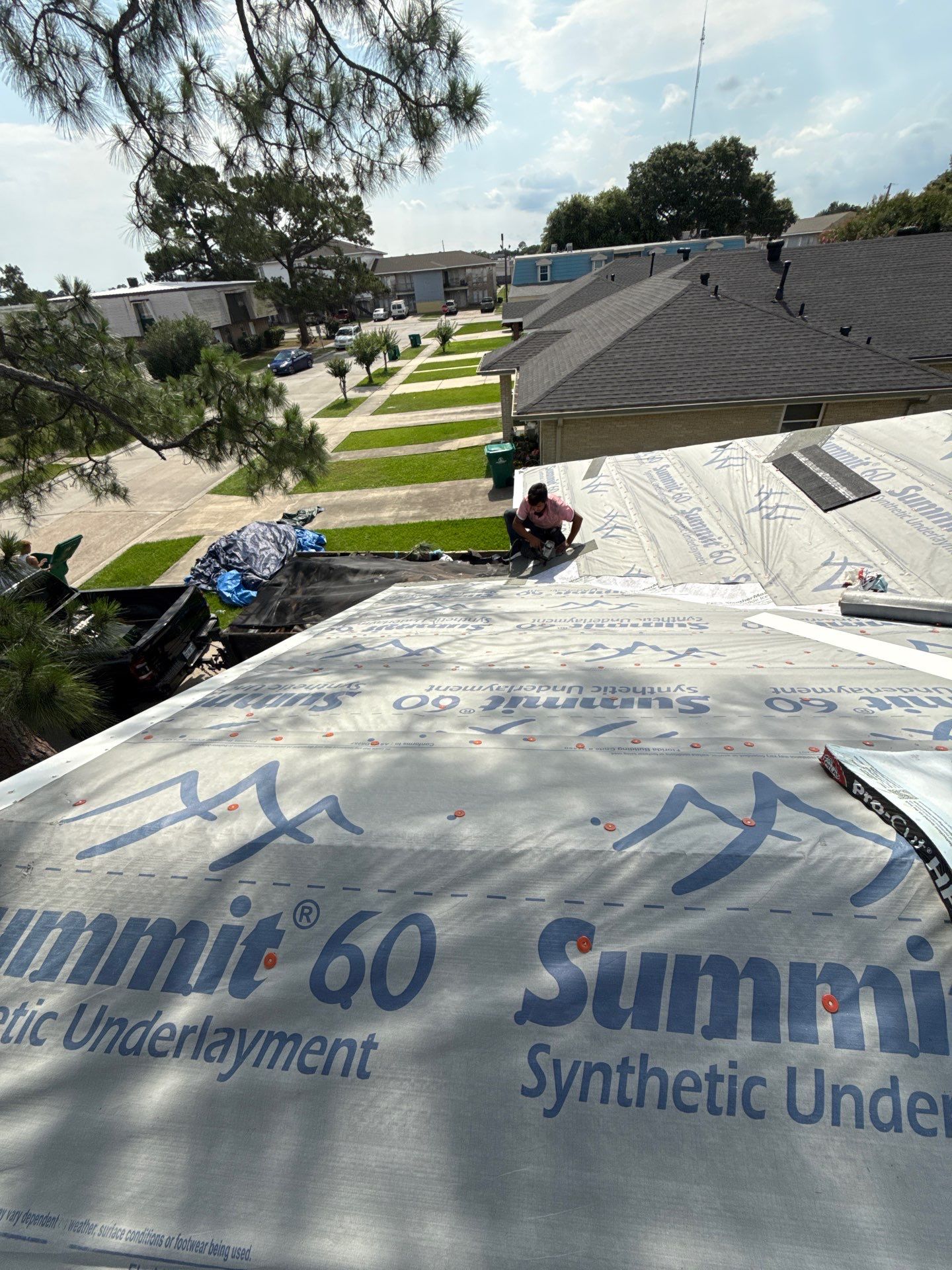 Project in Terrytown by Robertson Roofing & Siding Inc