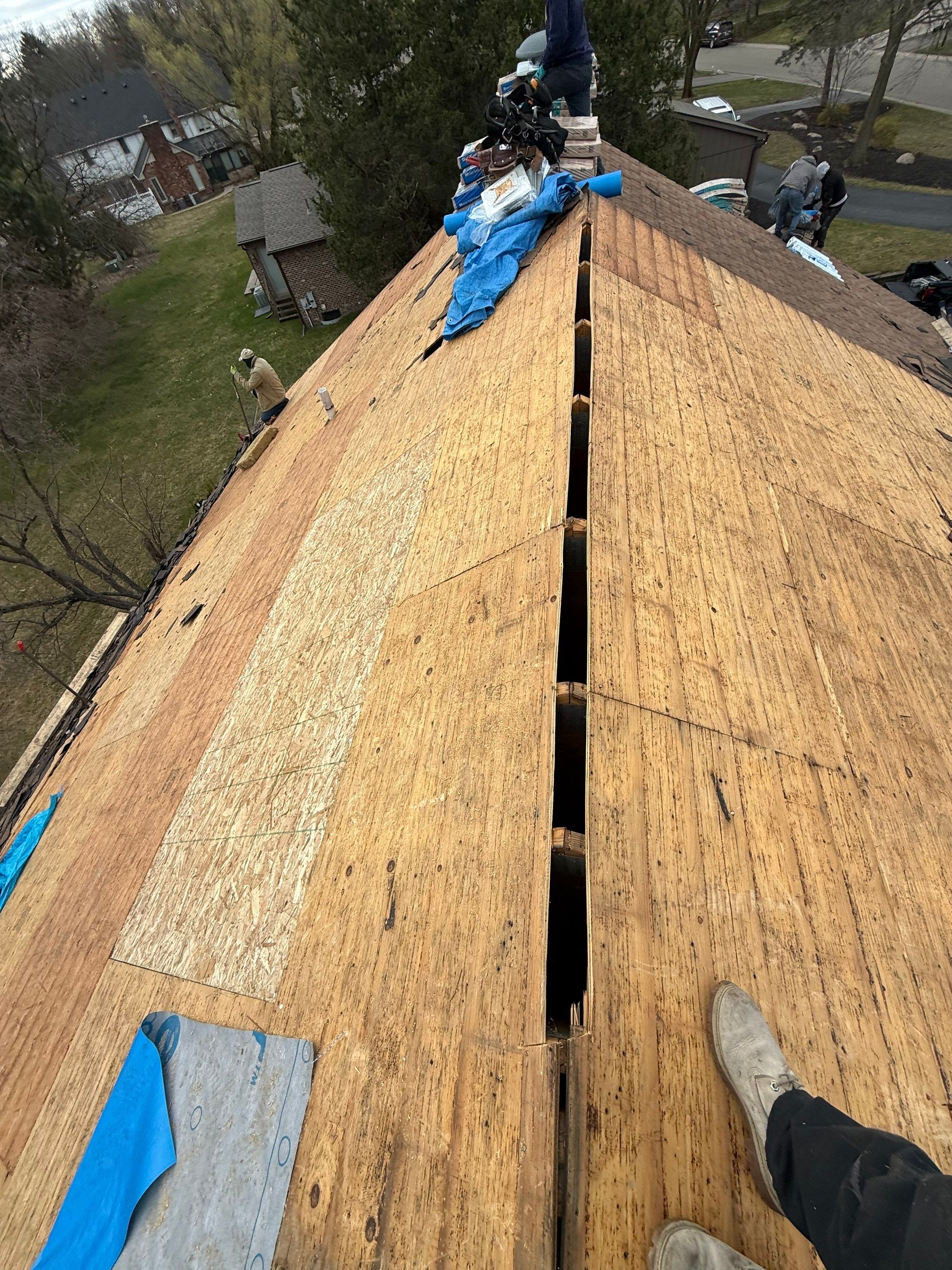 Project in West Bloomfield Township by Eave Roofing