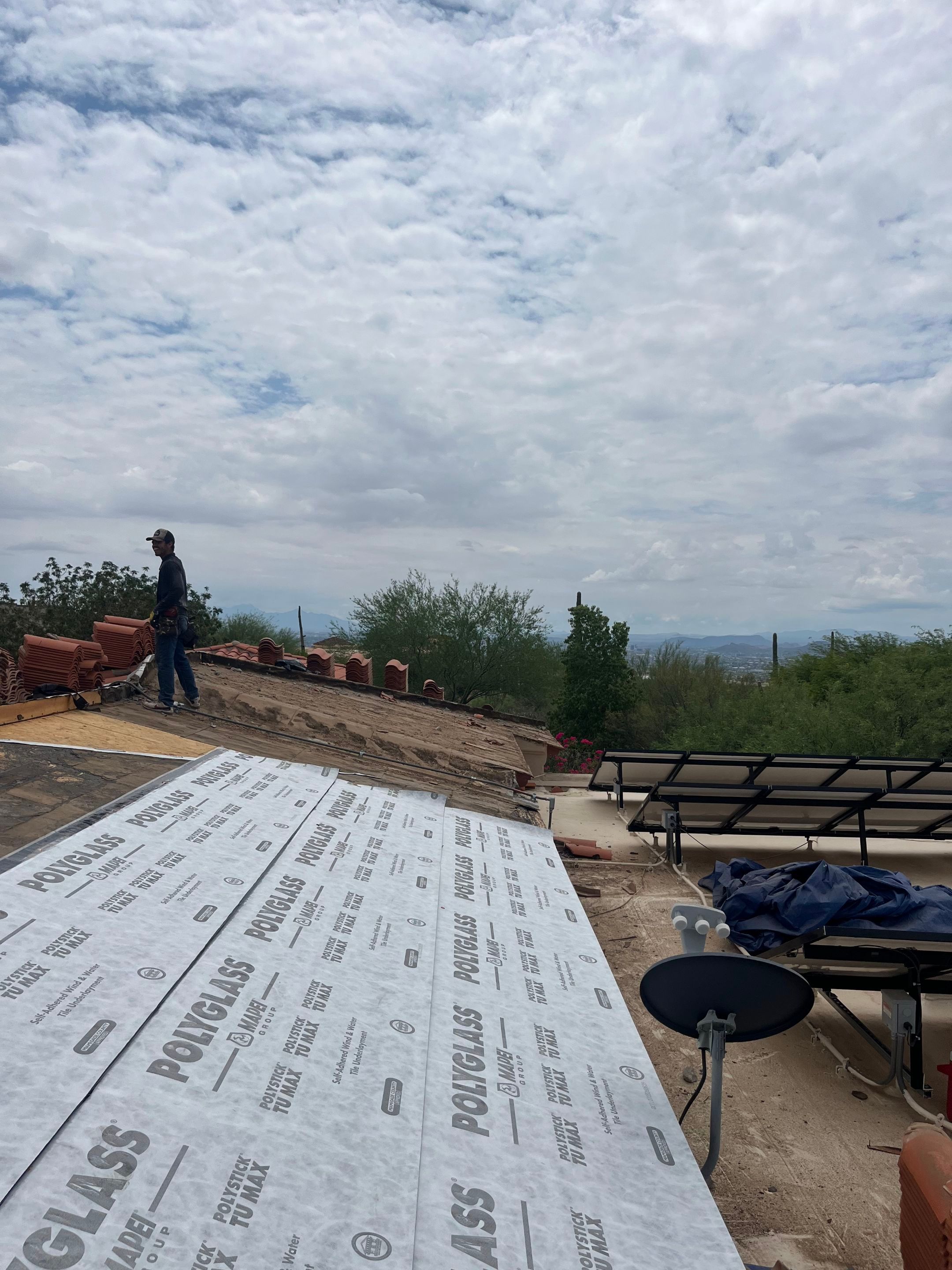 Tucson Tile Roof Restoration 85718 by West Coast Roofing AZ
