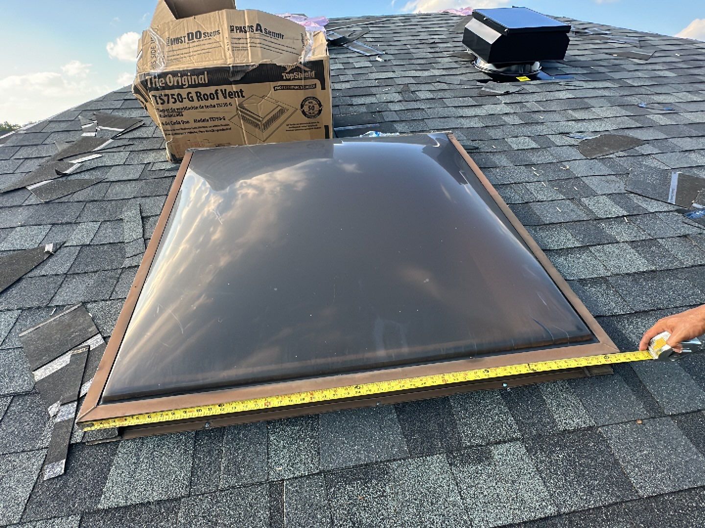 Residential Roofing Installation using Owen's Corning Duration (Lifetime) Shingles by Roof Repair Company