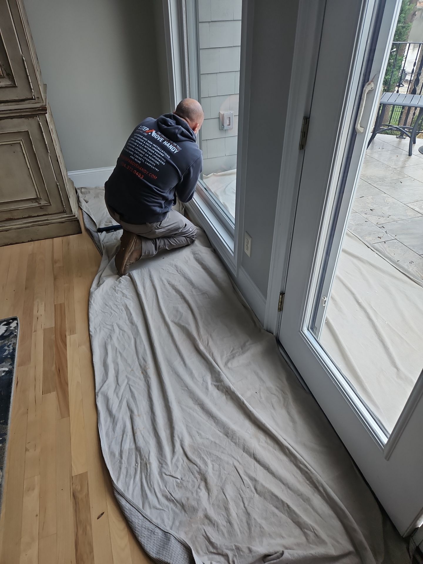 Exterior Rot Repair & Window Install by A Step Above Handy LLC 