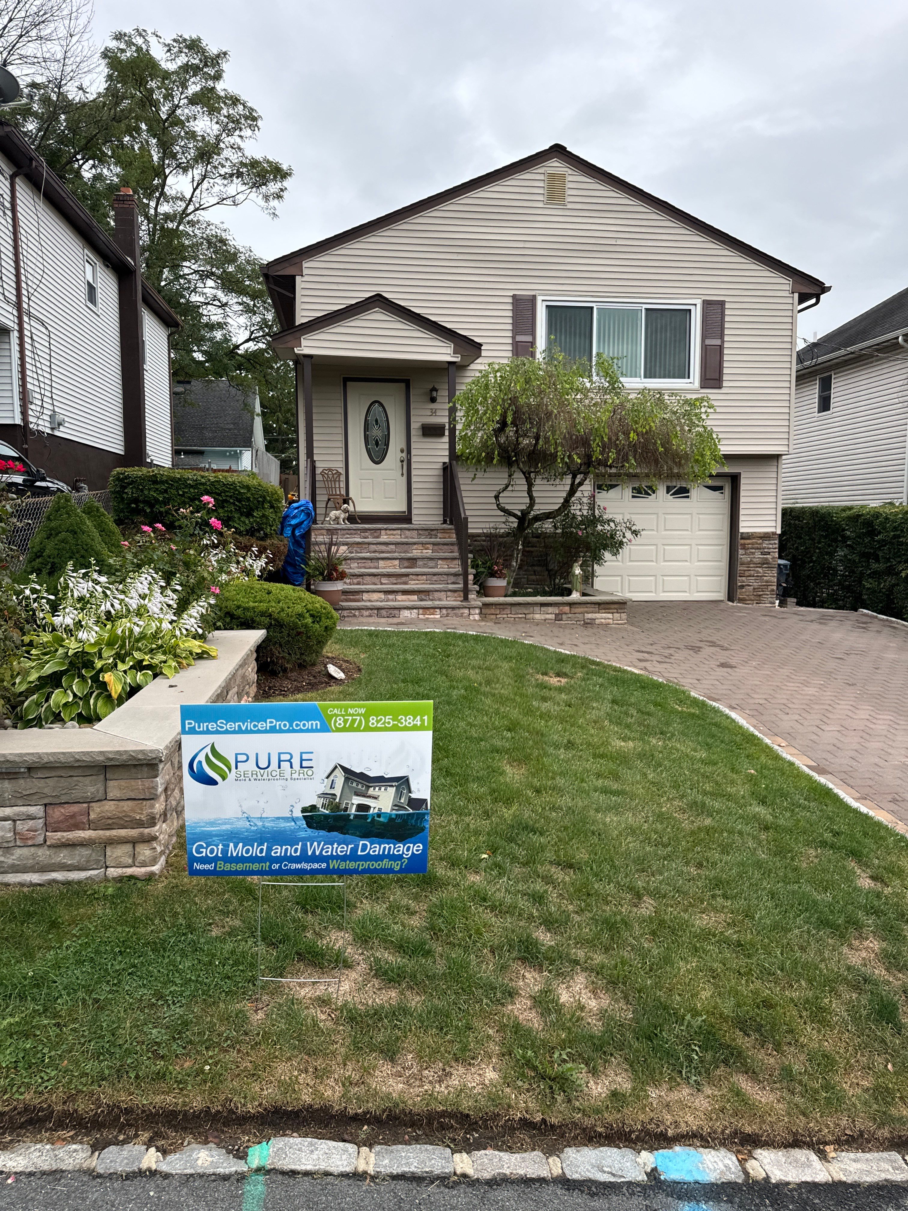 Basement Waterproofing Parsippany NJ by Pure Service Pro, LLC 