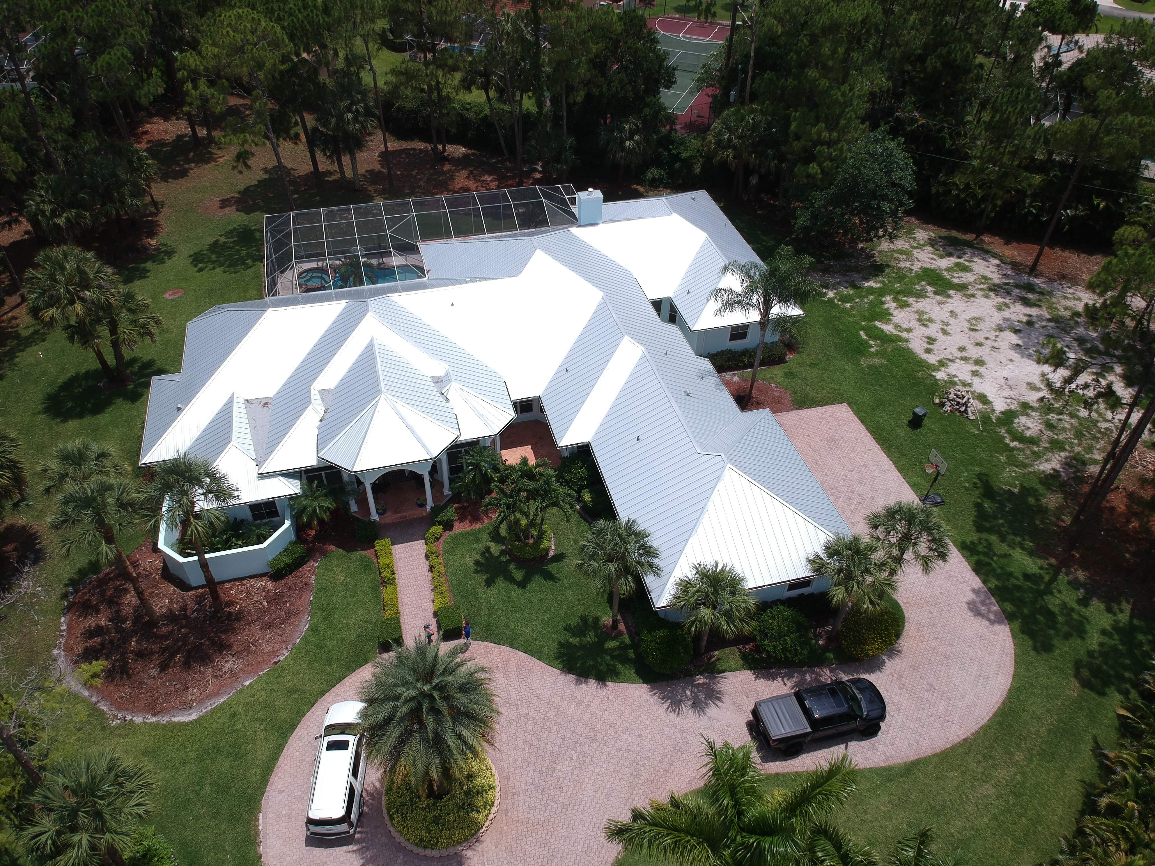 Wellington Metal roof replacement using 1" Nail strip metal roof by BLUES BROTHERS ROOFING