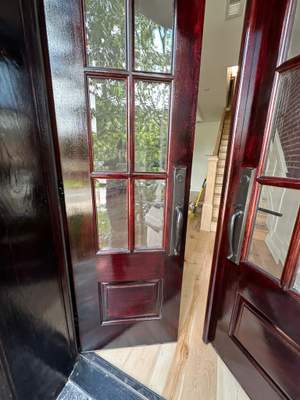 Historic Home- 100+ Year Old Wood Door Restoration