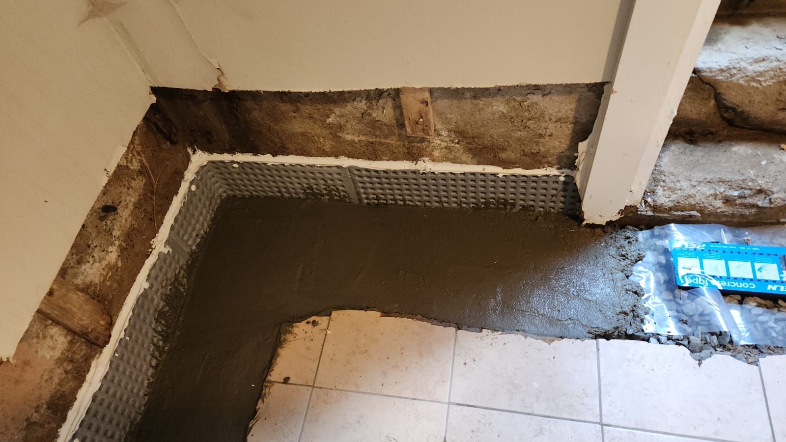 Interior French Drain Newton NJ by Pure Service Pro, LLC 