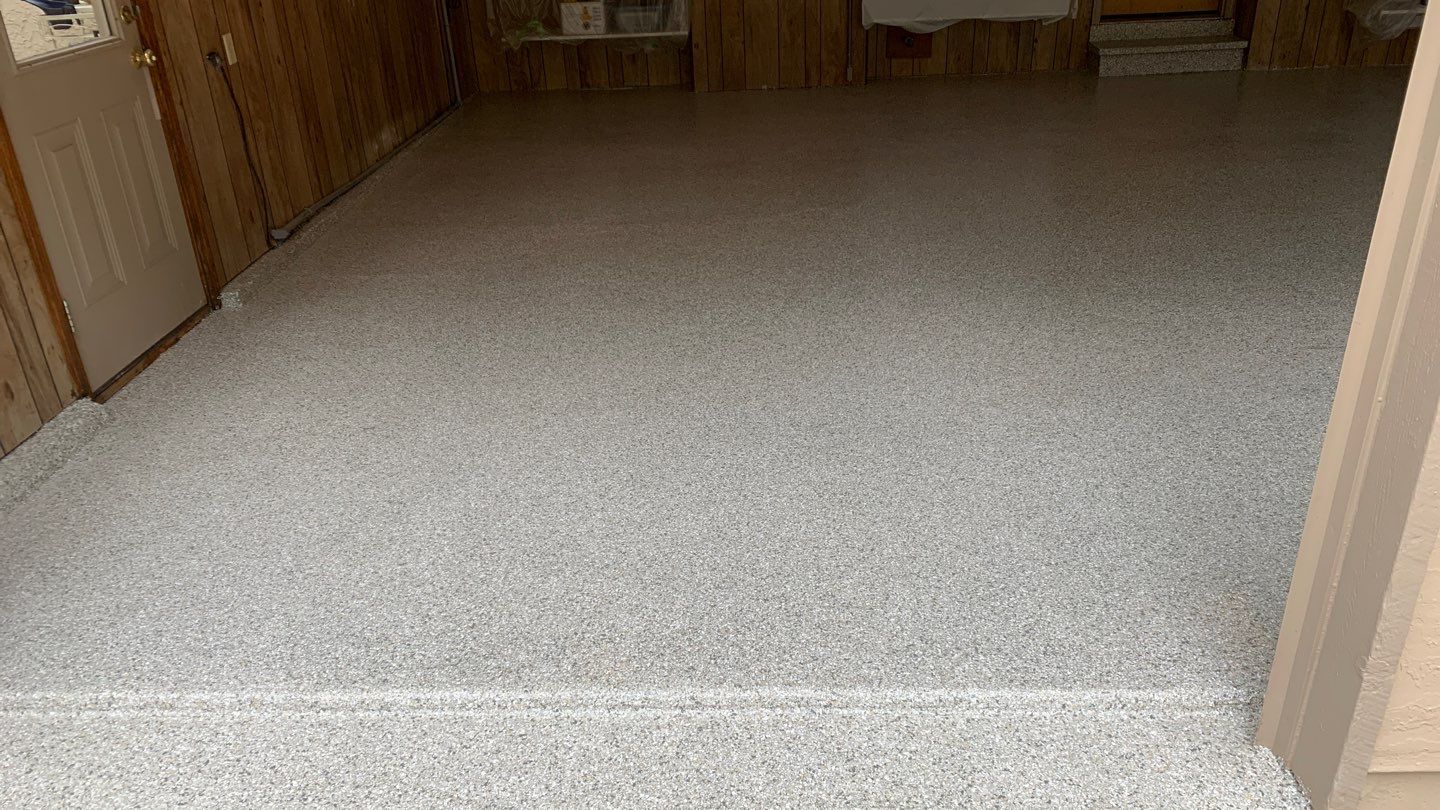 Garage using Mount Everest by Select Painting, Coatings & Garage Cabinets