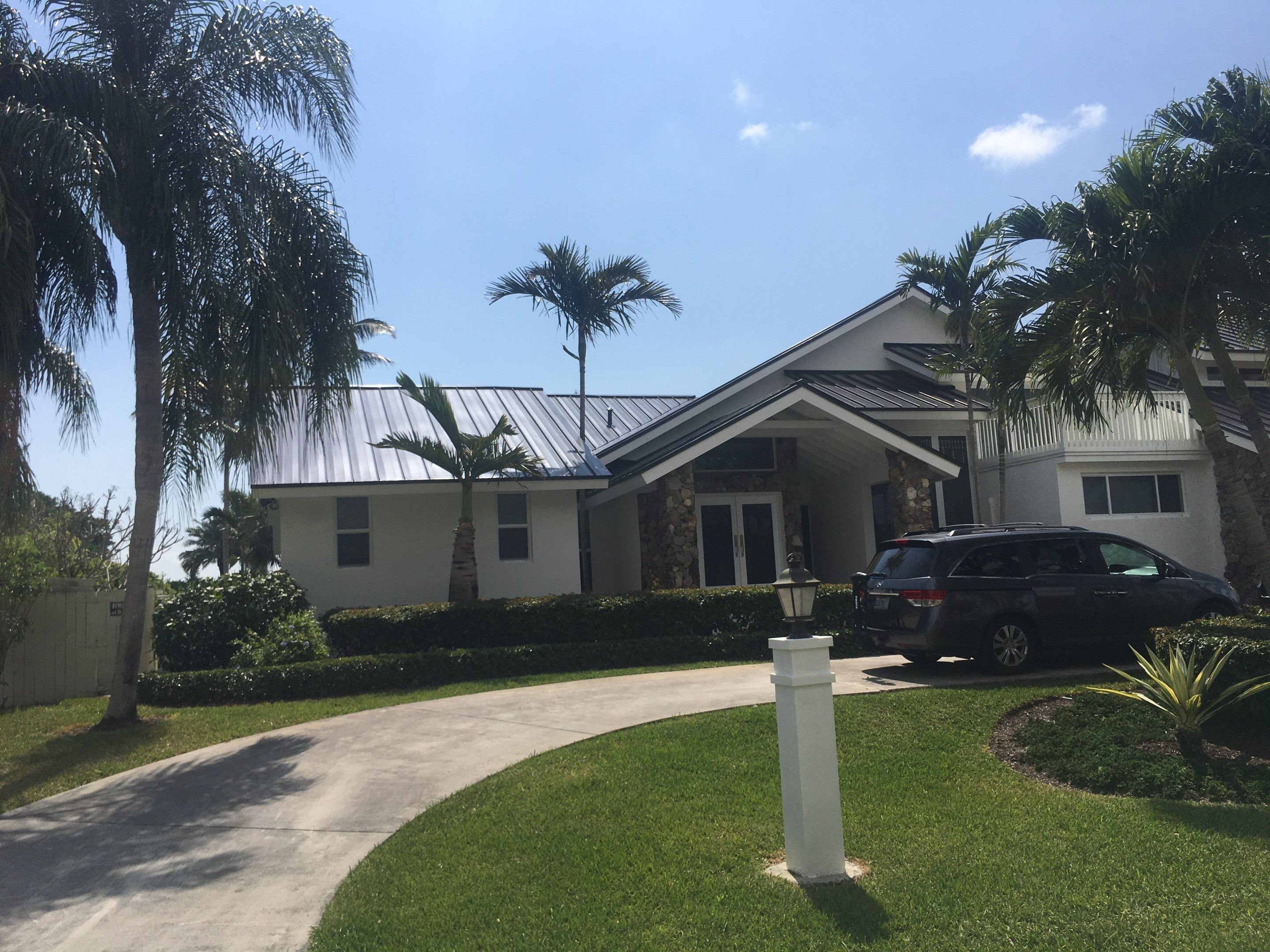 Metal Roof - Galvalume - Dark Bronze by Istueta Roofing