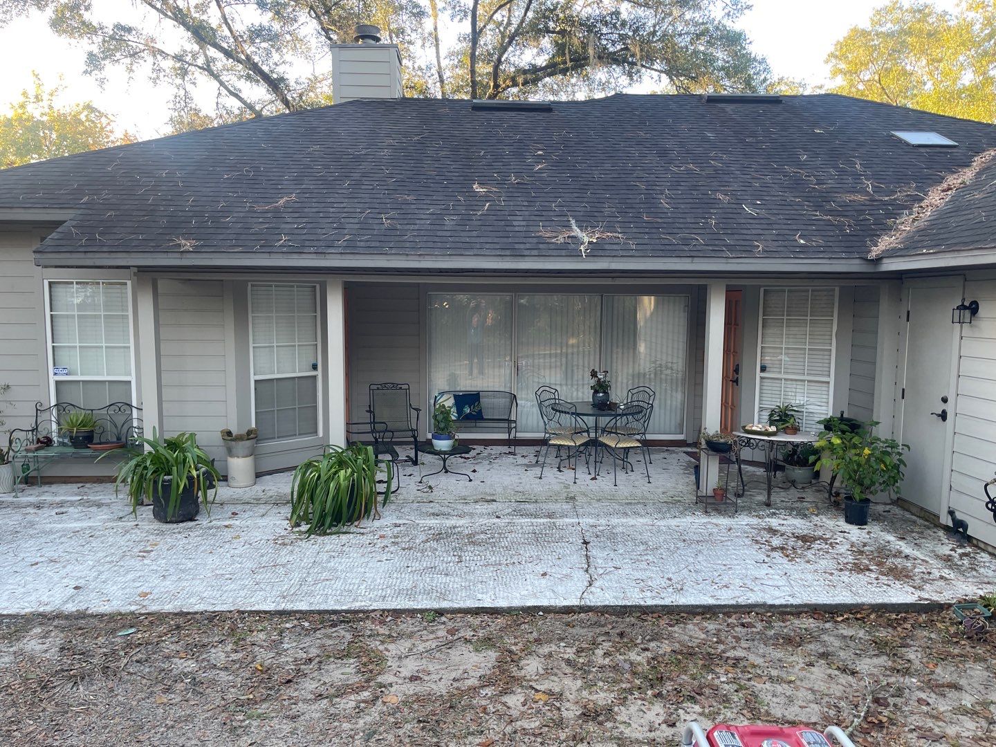 Porch Project in Gainesville, FL in Mount Everest by Cross Creek Concrete Coatings