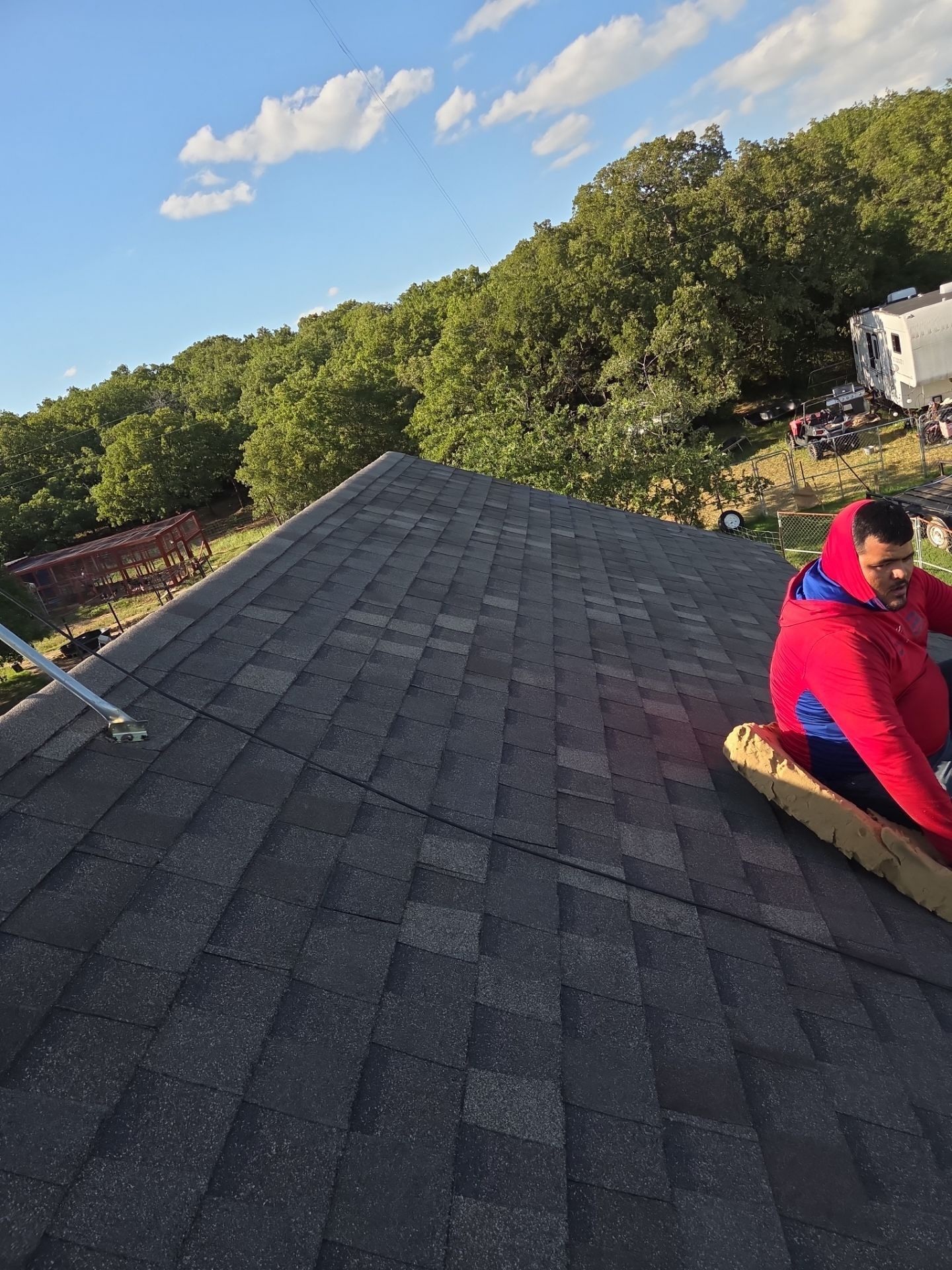 Project in Bowie by Lonestar Roofing and Restoration LLC.