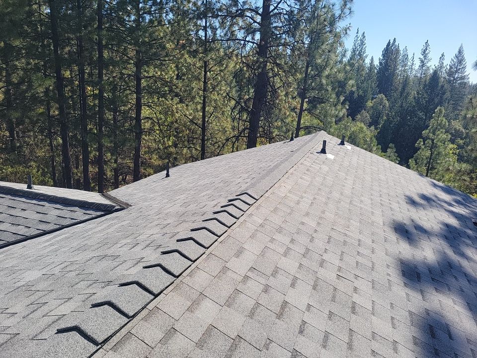 New Roof and Ground-Mount Solar by Byers Enterprises 