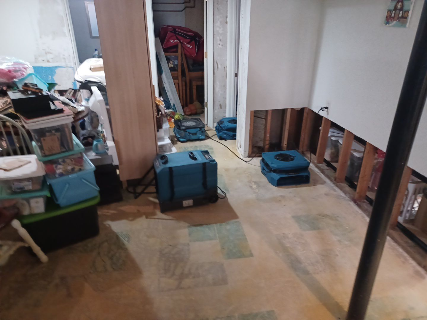 Project in St Clair Shores by EzDry Water Mitigation & Property Restoration