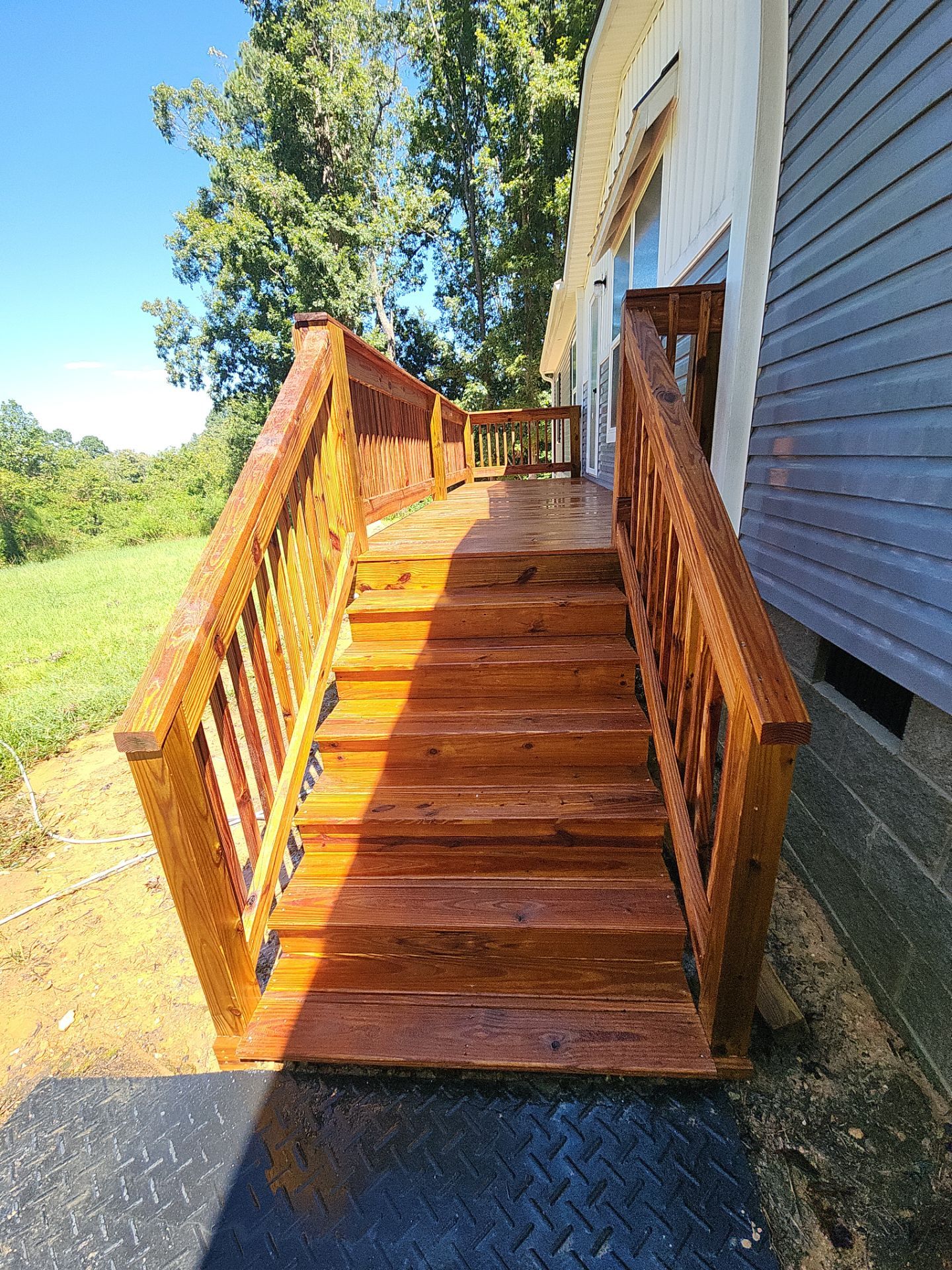Weathered Deck using Wood Sealant by DuraSeal