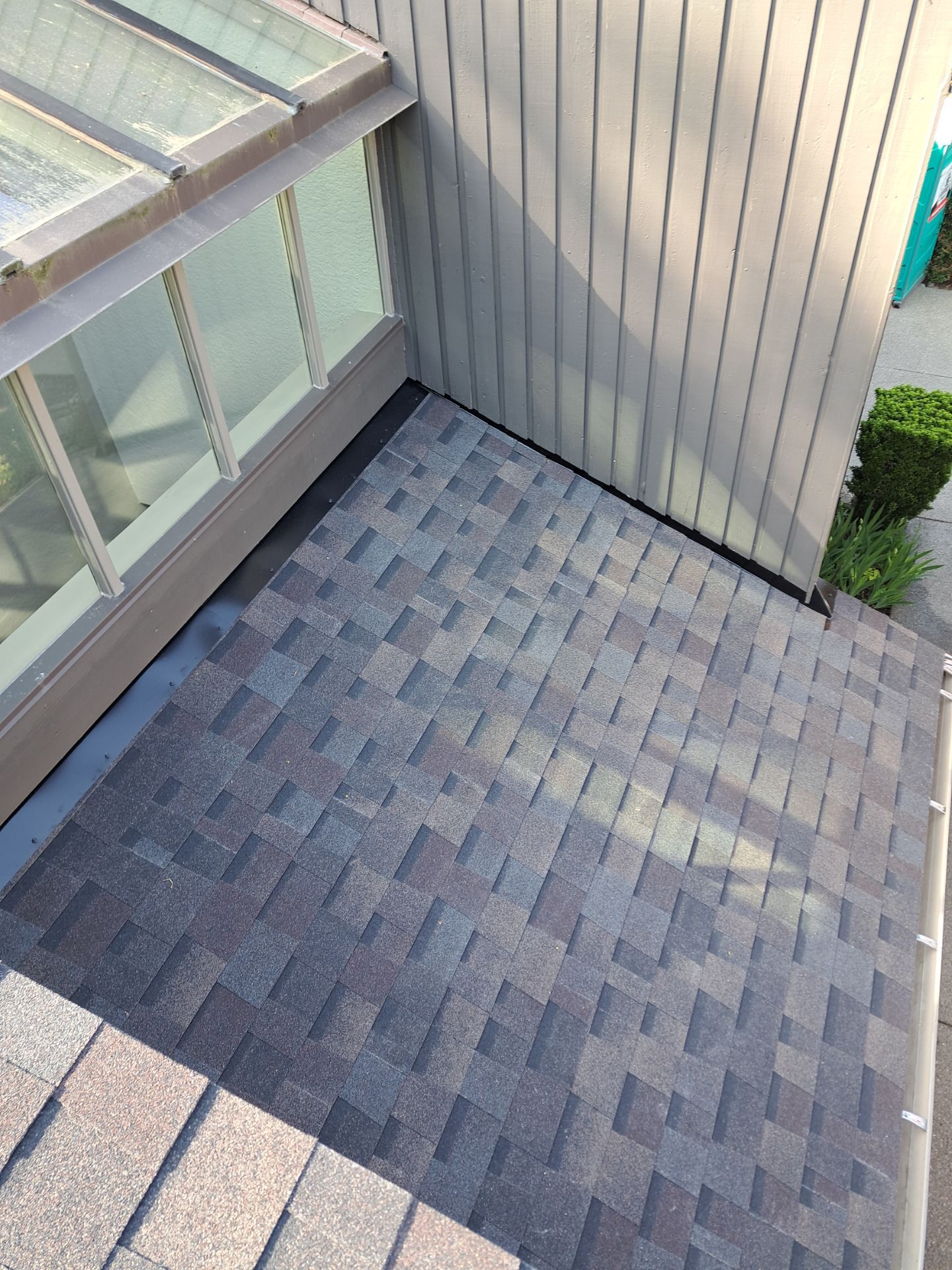 Bad EuroShield Install to Shingles in Issaquah by Roof Smart
