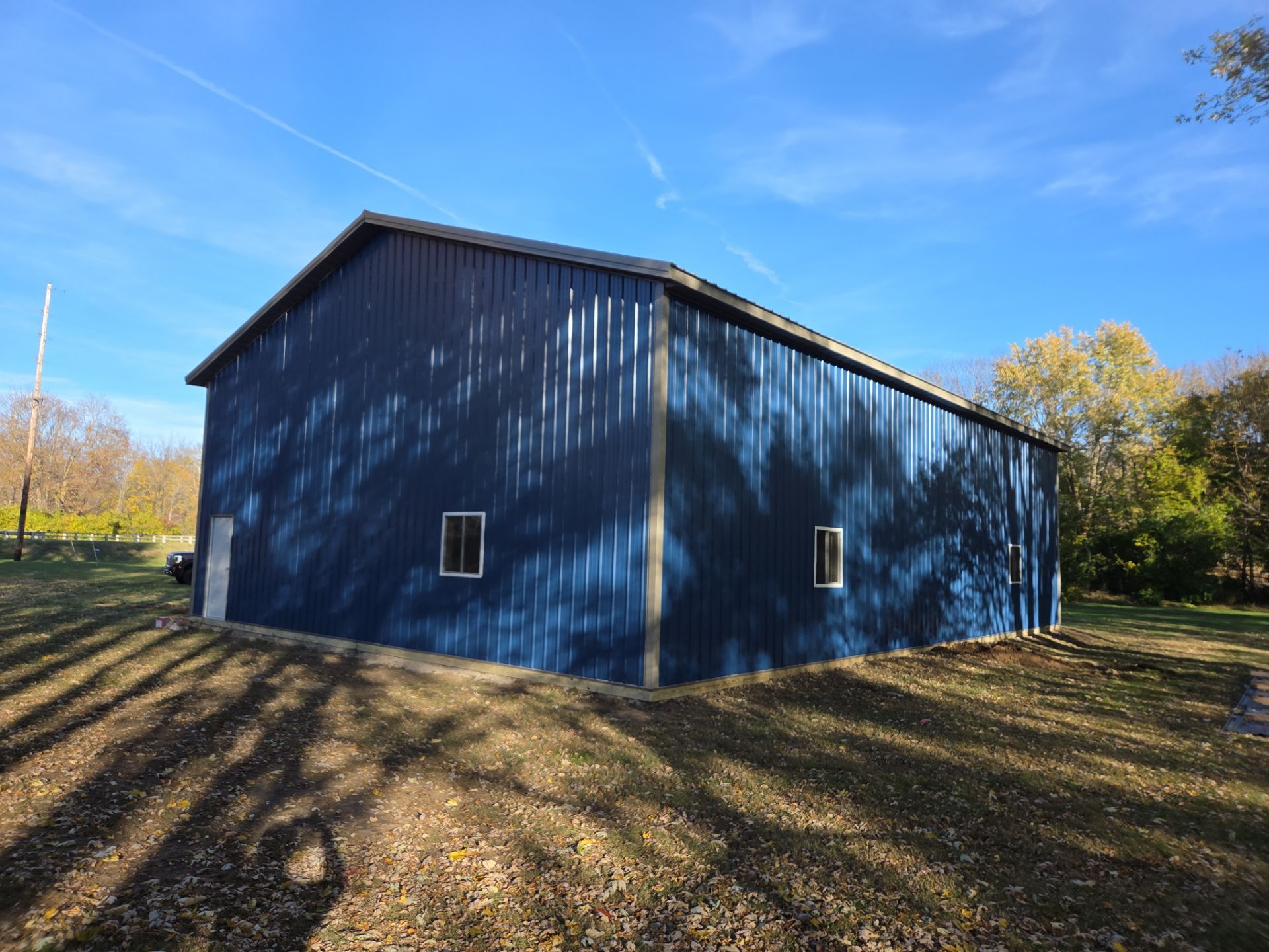 40'x60'x16' Pole Barn by The Barn Builders