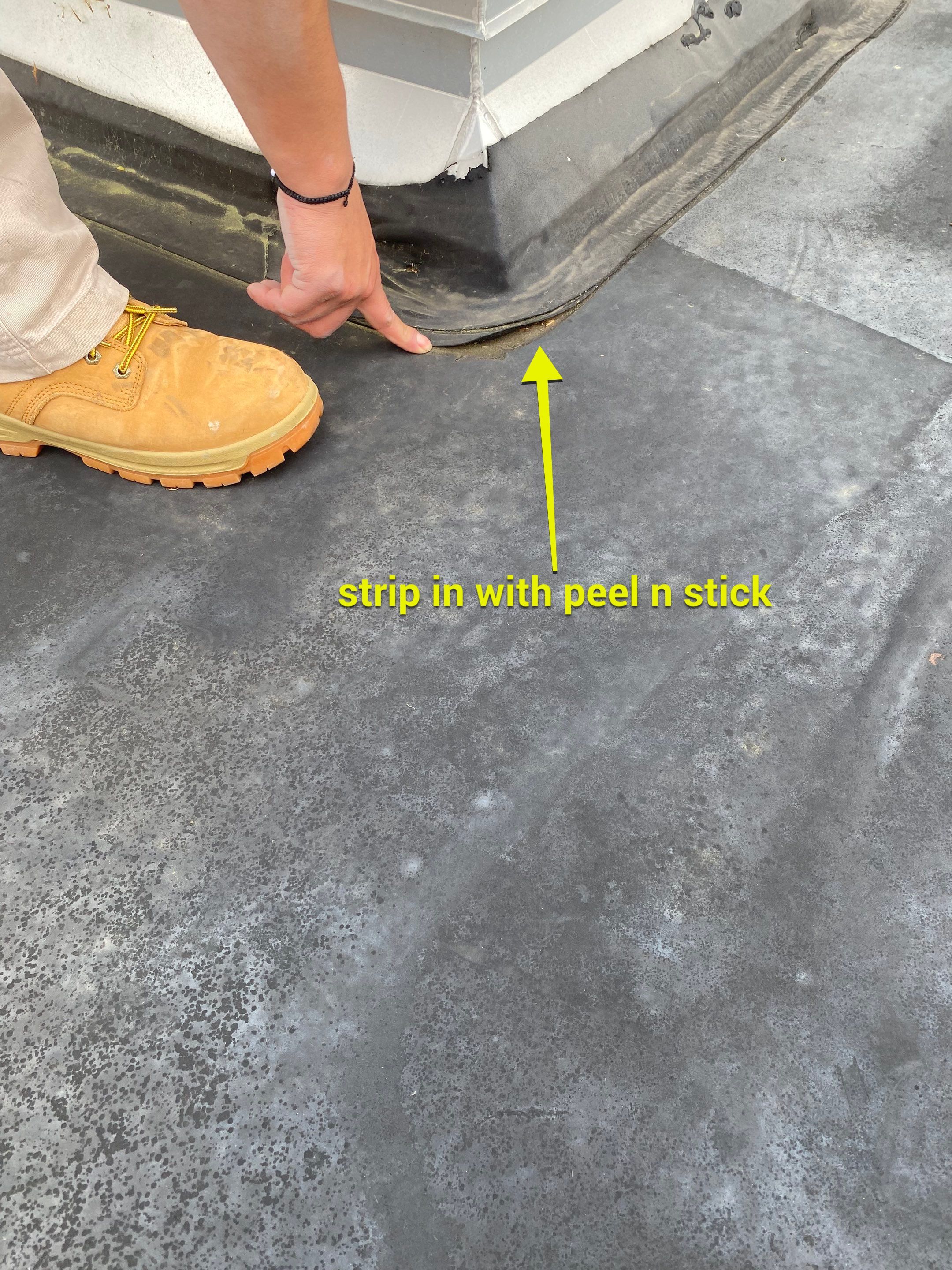 Lorton: EPDM Flat Roof with Partial Slate Replacement by RM Banning, Inc.