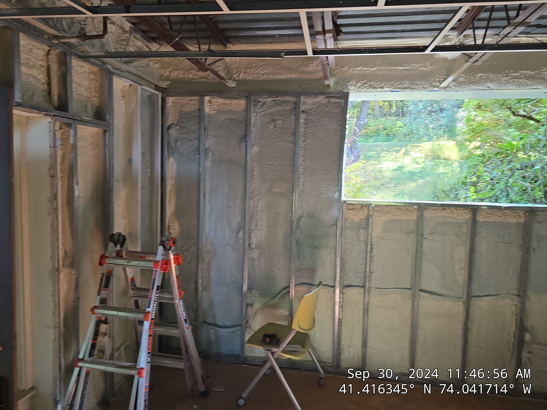 Spray Foam Insulation using Closed Cell Spray Foam by NYS Foam & Energy