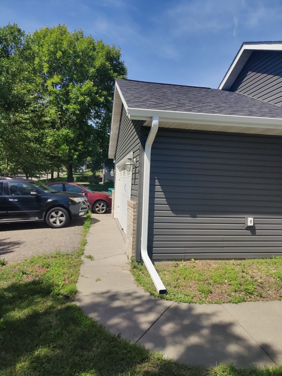 5" Gutters in Monticello by Next Level Seamless Gutters / Exteriors Inc.