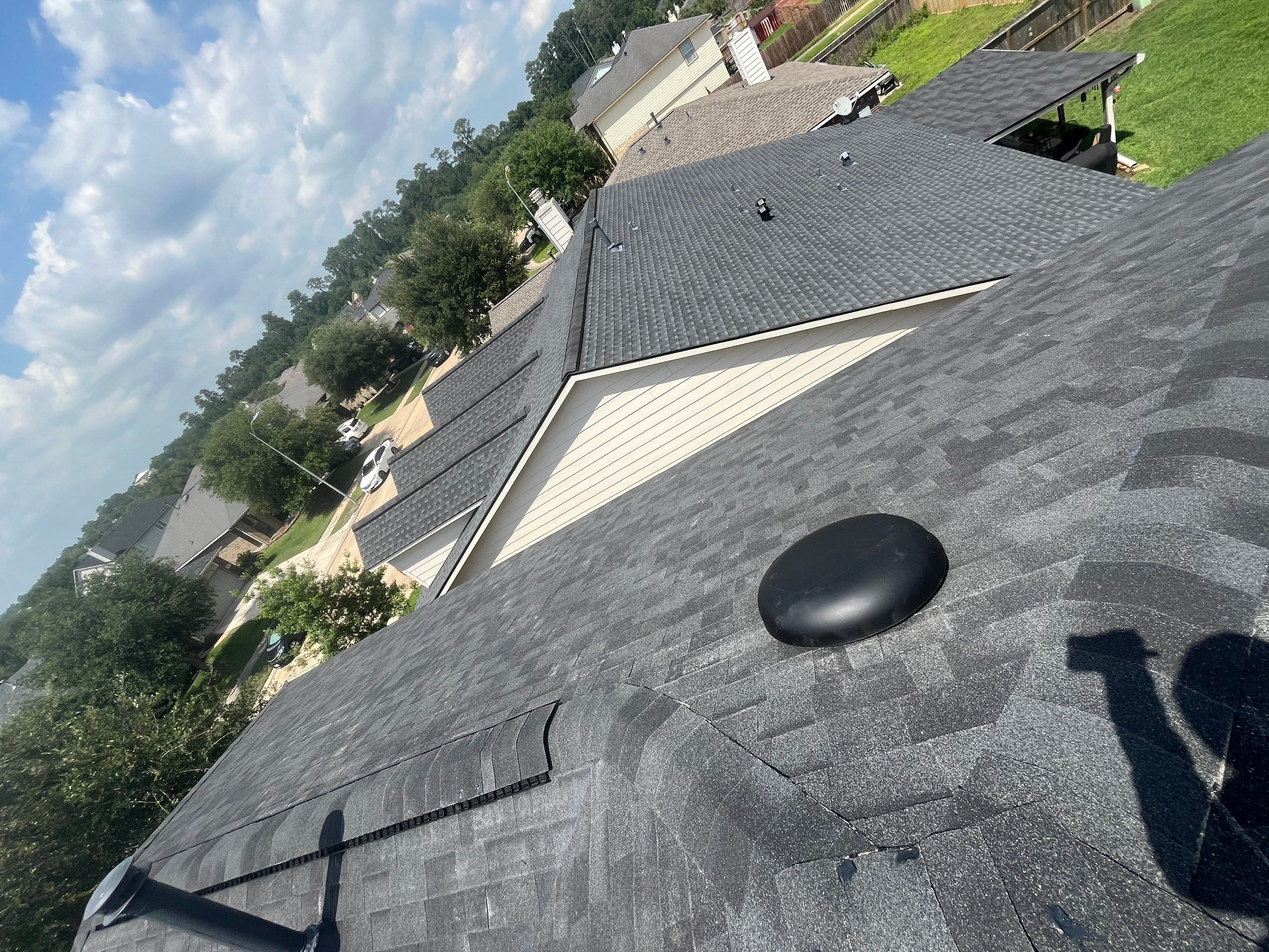 Residential Reroof and Exterior Window Project by Roofing Technologies Unlimited