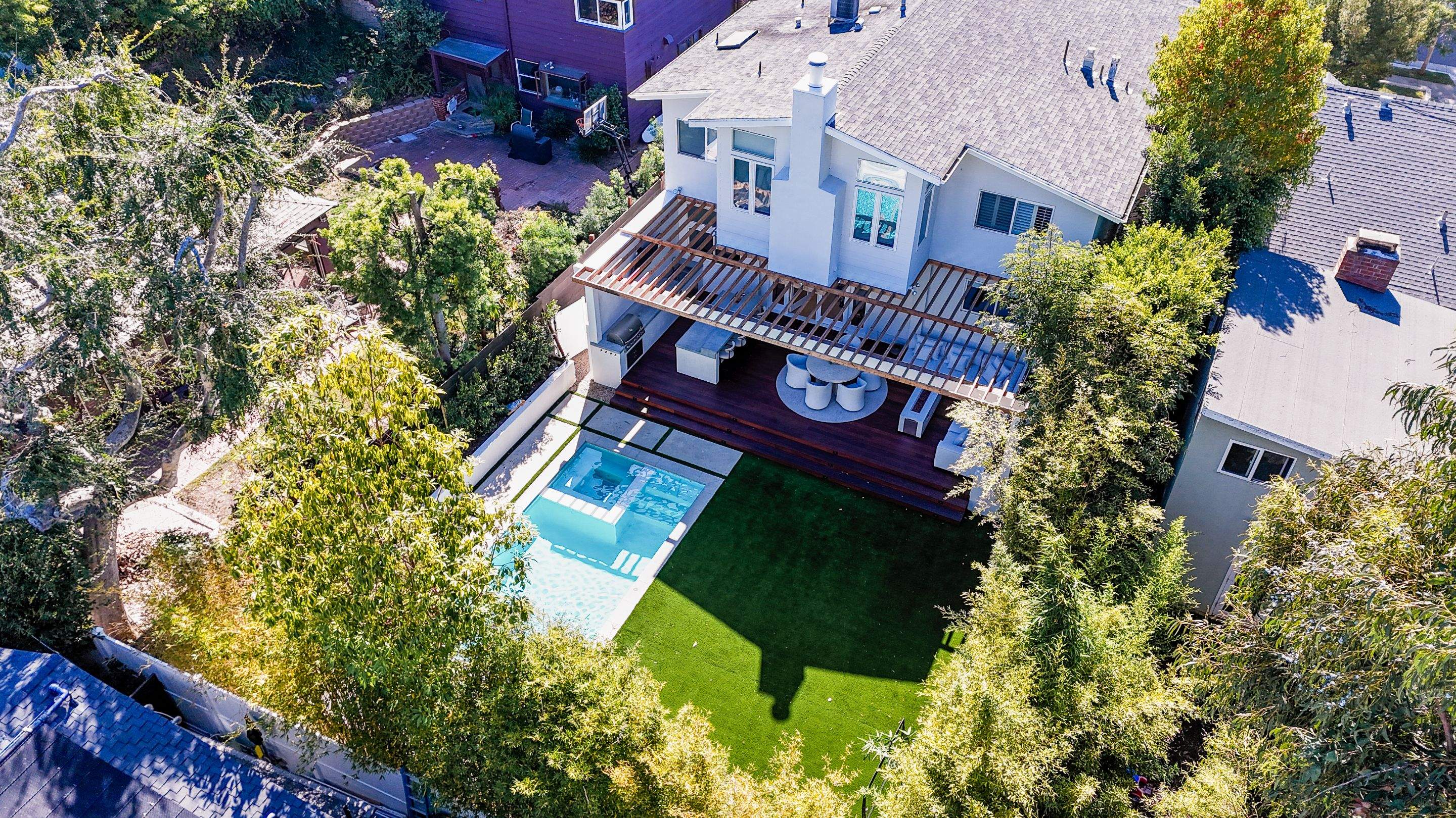 Northfield Complete Backyard & Trellis by Lax Home Inc 