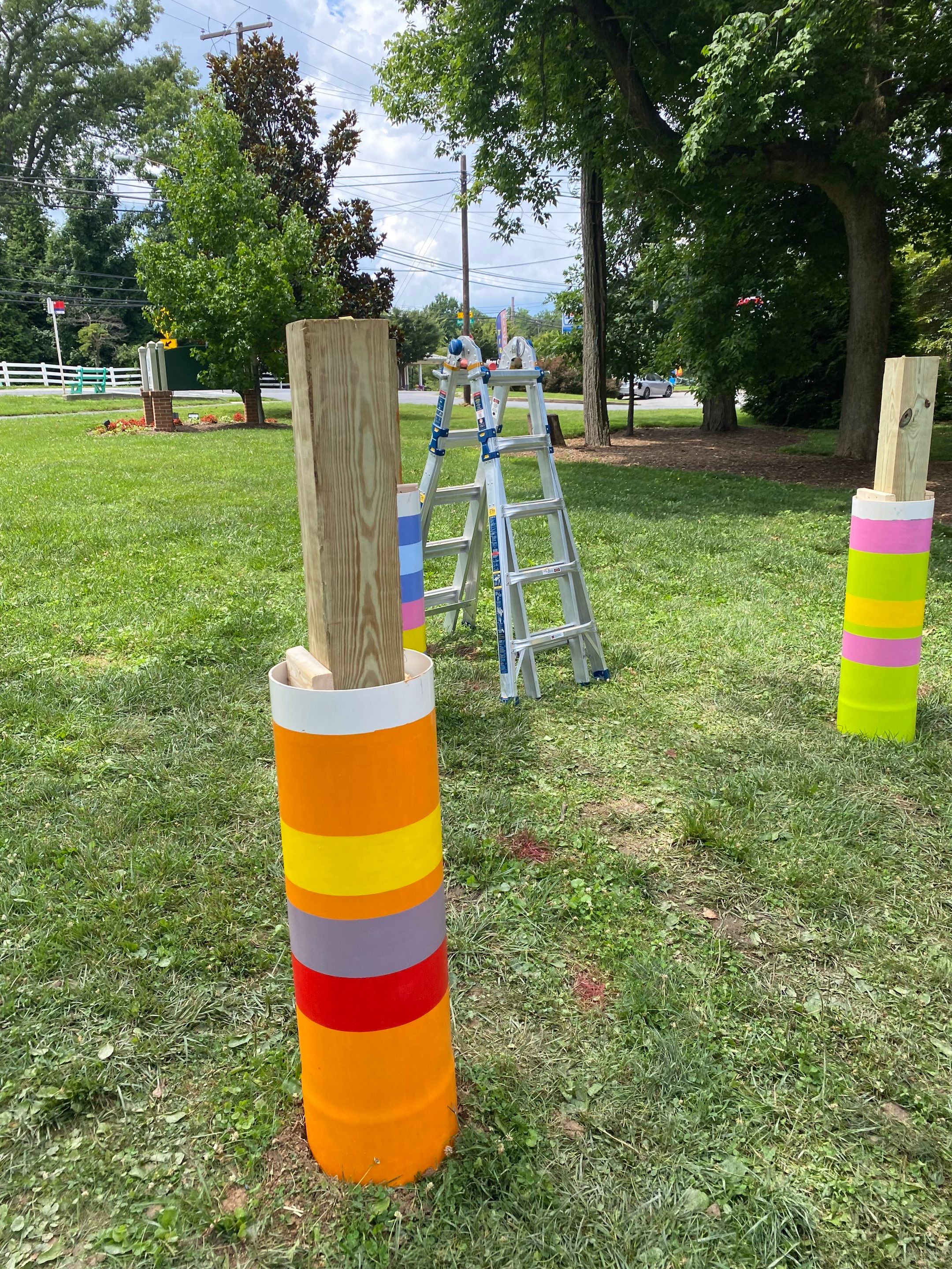 Indoor & Outdoor Art Installation by The Smet Companies, LLC