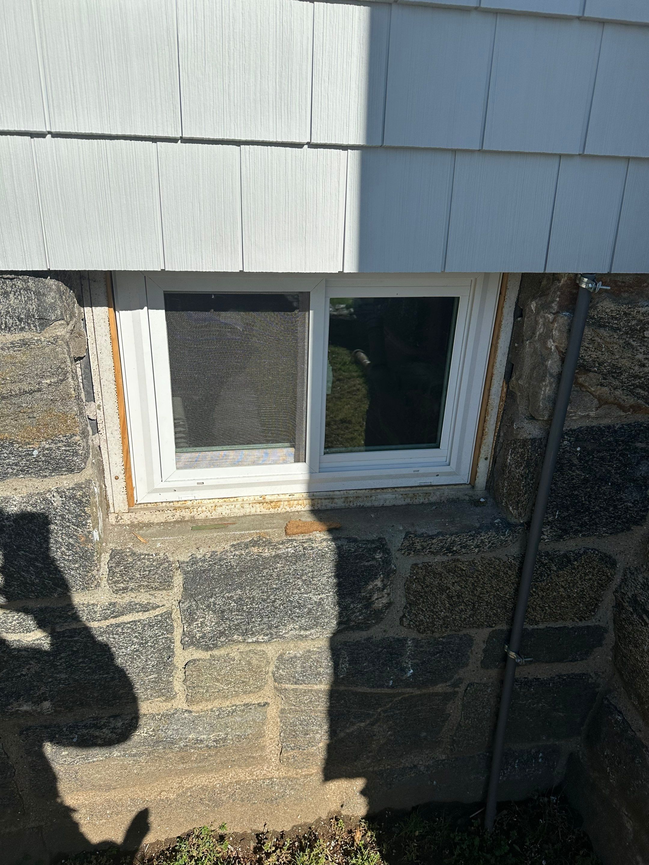 Siding Installation using Certainteed Cedar Impressions Straight Edge Perfection Shingles - D7 - Sterling Gray by A Plus Exterior