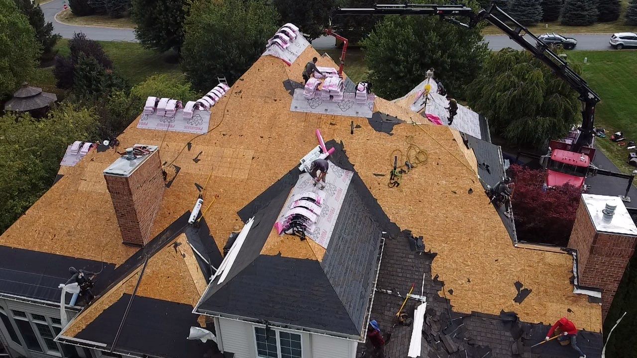 New Roof Installation in Boalsburg, PA by Starway Roof Systems