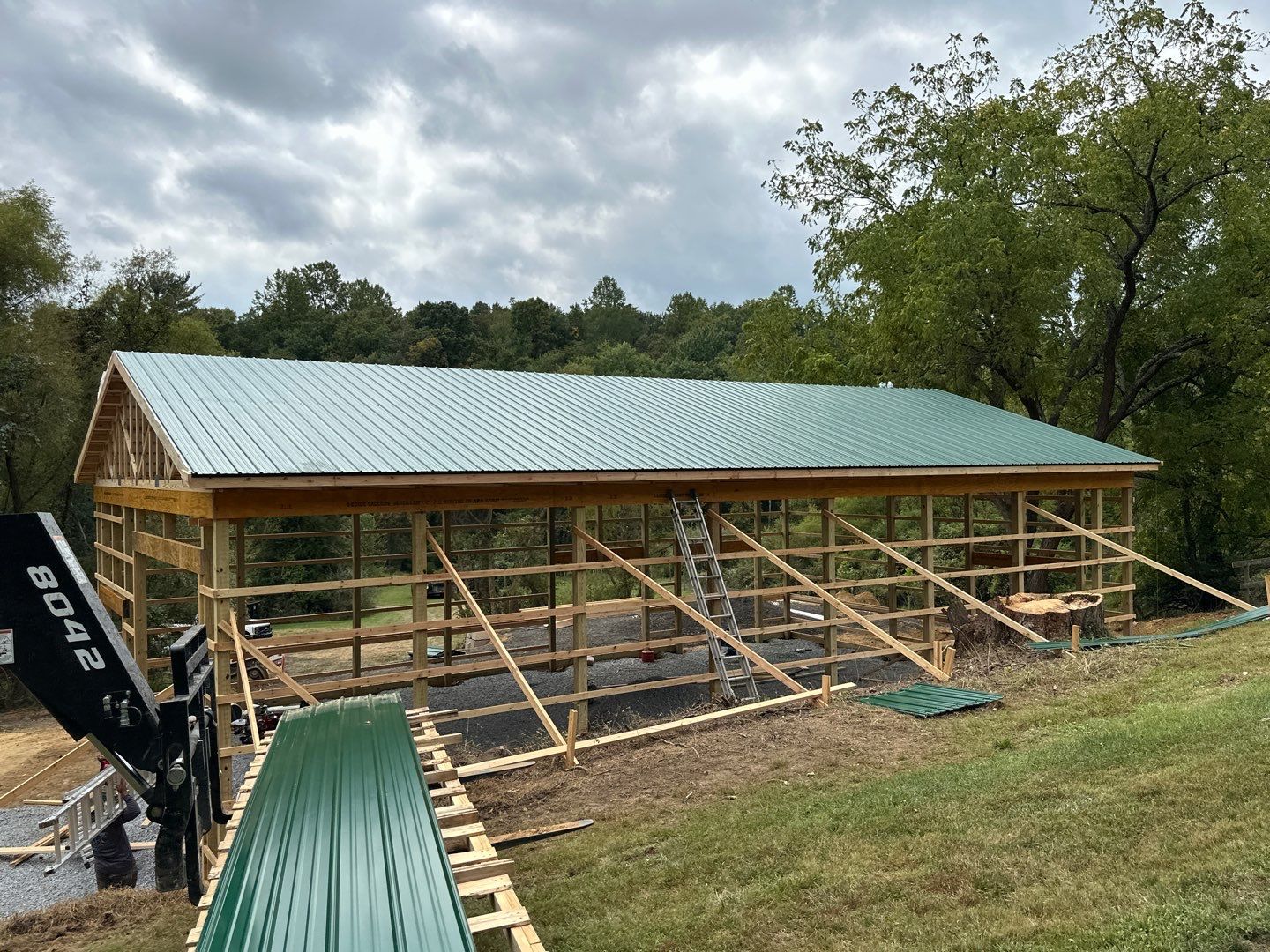 Large Garage Build by Bec Construction Llc