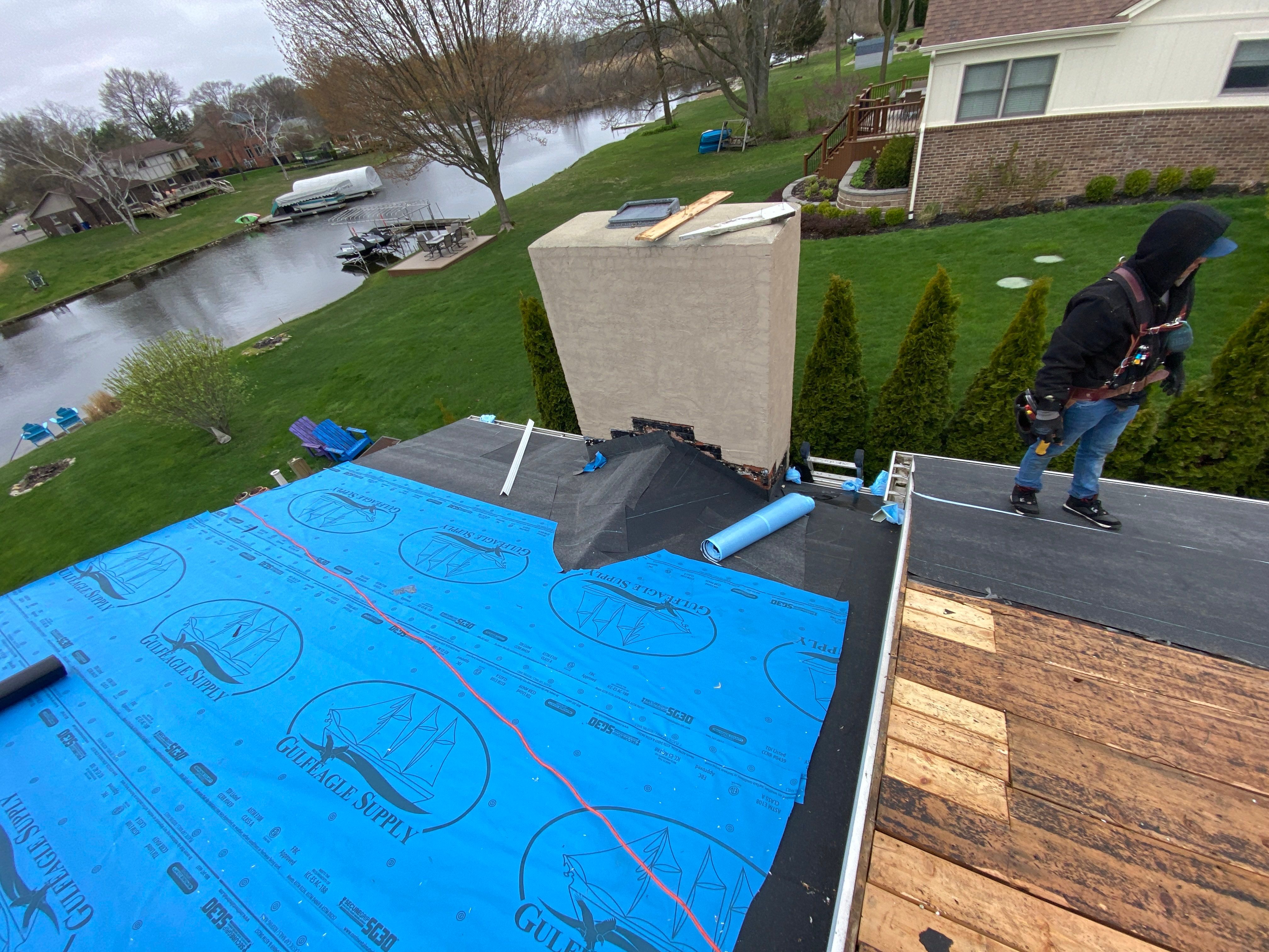 Roof Replacement using CertainTeed Landmark by 180 Contractors